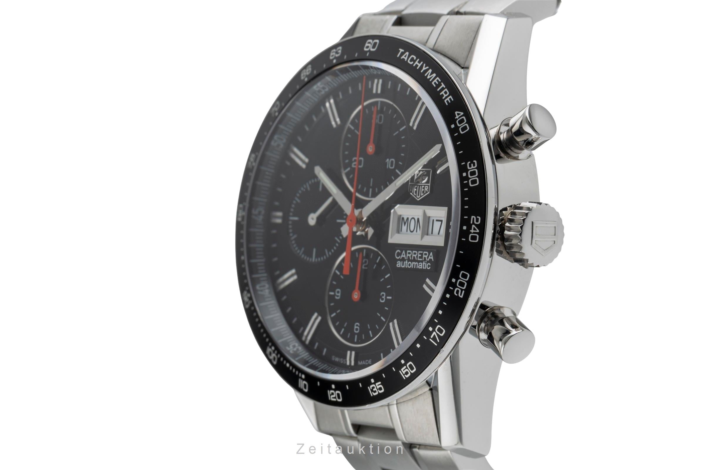 Tag Heuer Carrera cronógrafo acero automático reloj para caballeros CV201AH.BA0725  [2504441]