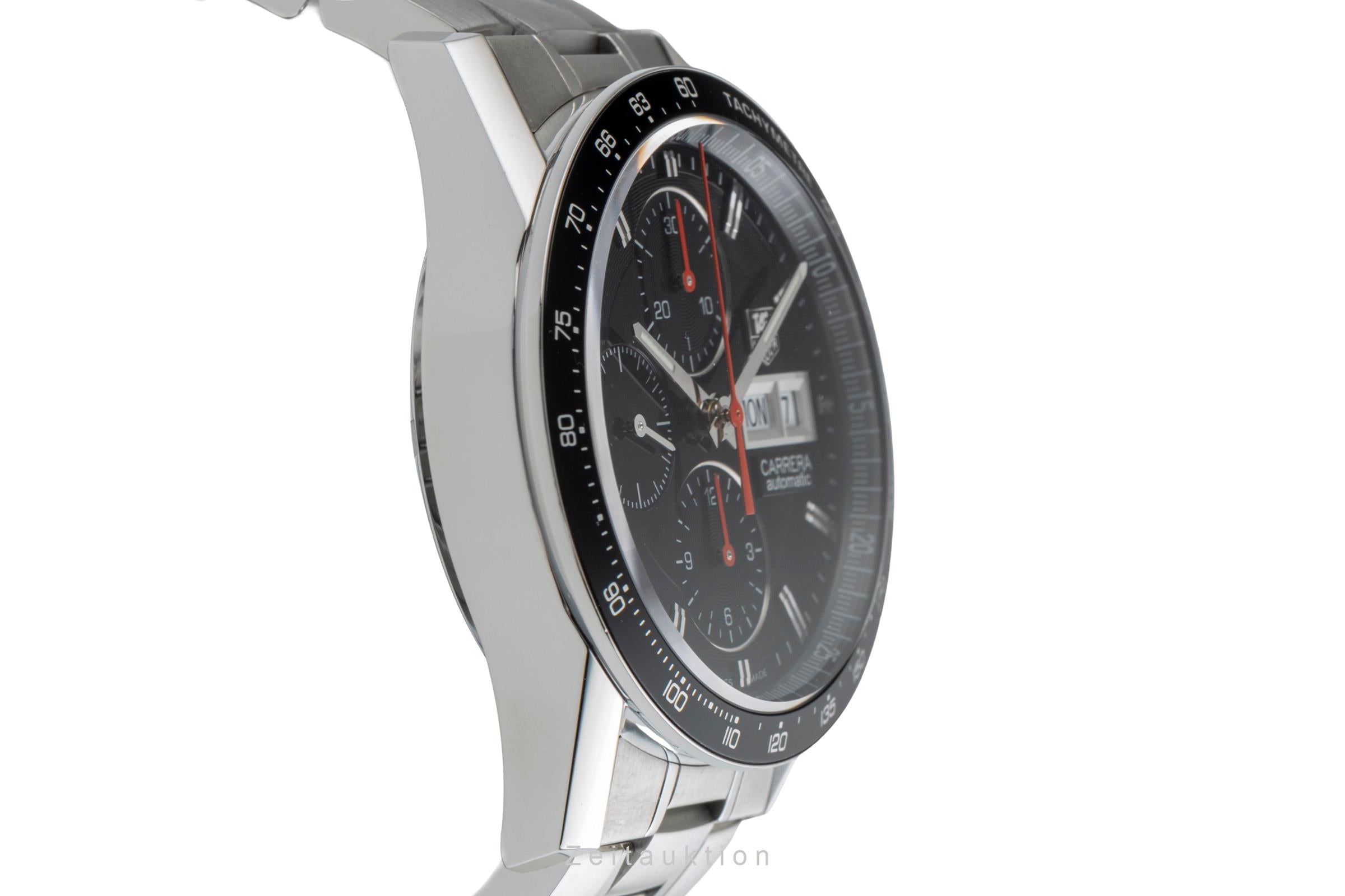 Tag Heuer Carrera cronógrafo acero automático reloj para caballeros CV201AH.BA0725  [2504441]