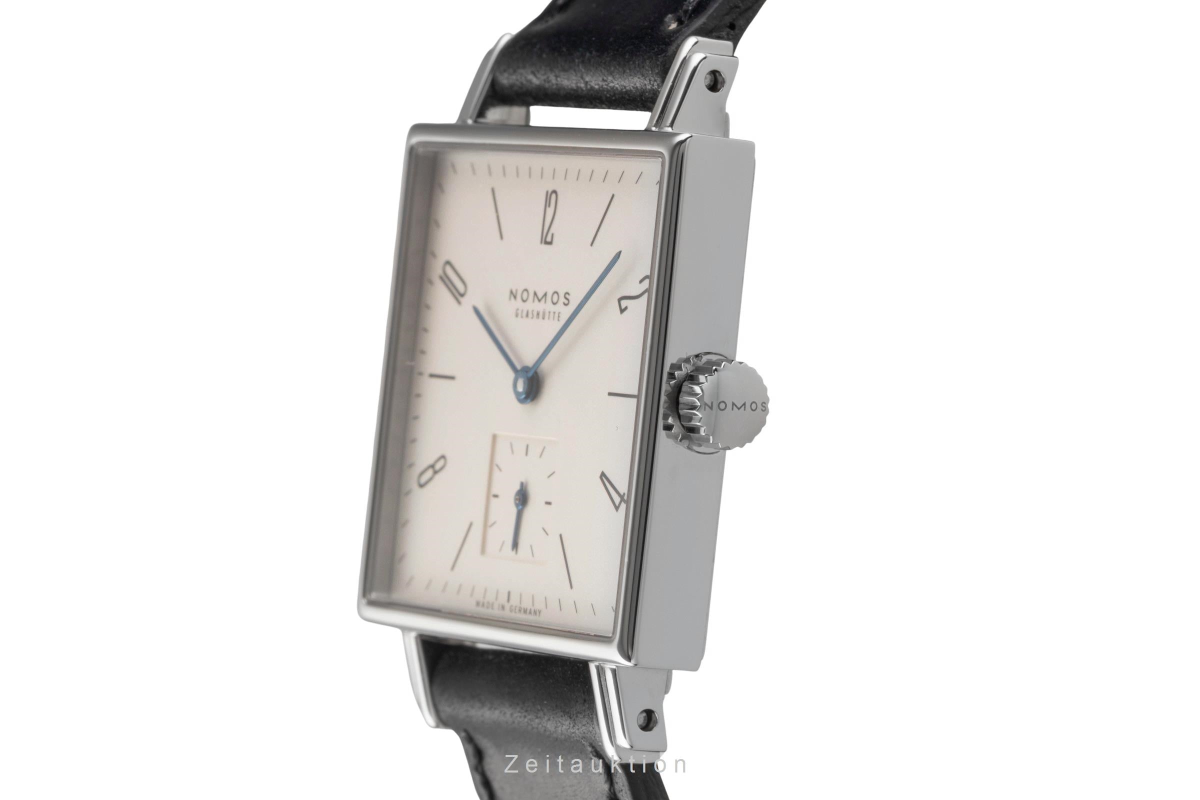 Nomos Tetra acier à remontage manuel montre pour hommes 408  [2504443]