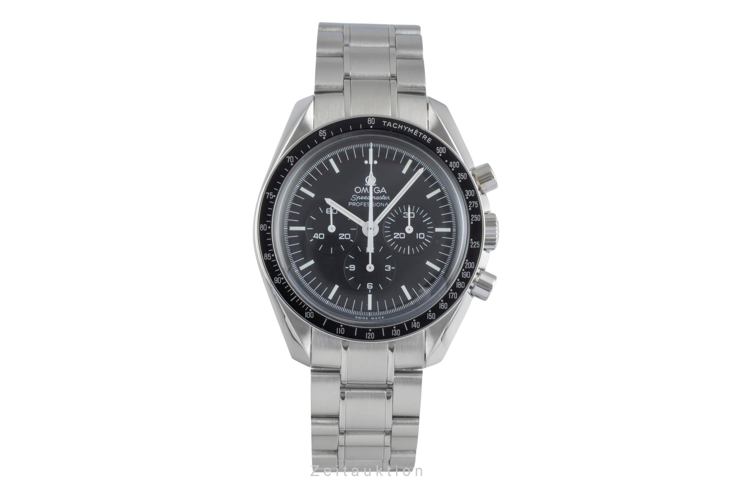 Omega Speedmaster Moonwatch chronographe acier à remontage manuel montre pour hommes 311.30.42.30.01.005 LP: 7600EUR  [2504445]