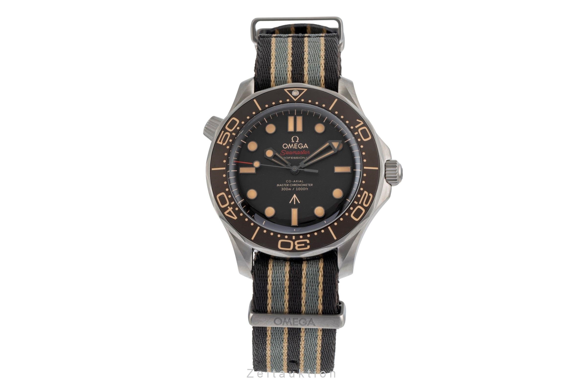 Omega Seamaster titanium automatic men's watch 210.92.42.20.01.001 LP: 9700EUR  [2504450]