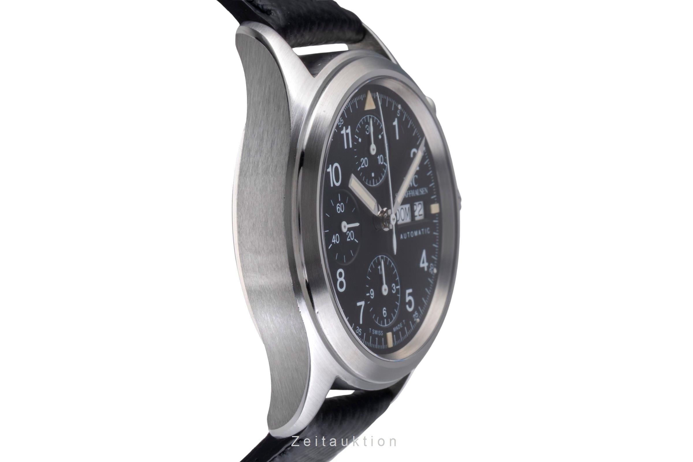 IWC Fliegerchronograph acier automatique montre pour hommes IW370602 LP: 8300EUR  [2504451]
