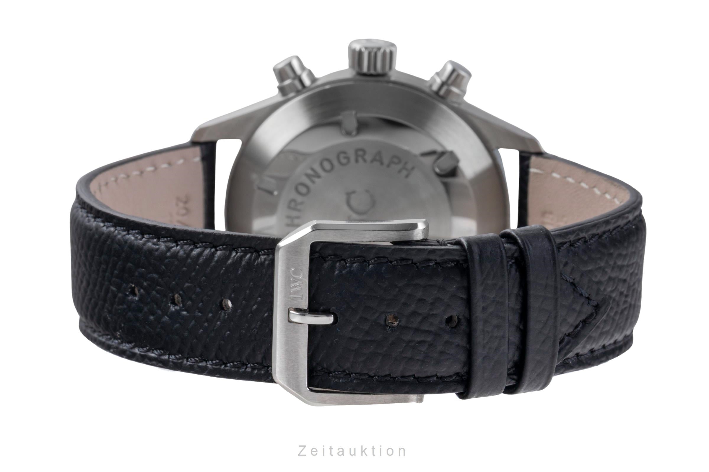 IWC Fliegerchronograph acier automatique montre pour hommes IW370602 LP: 8300EUR  [2504451]