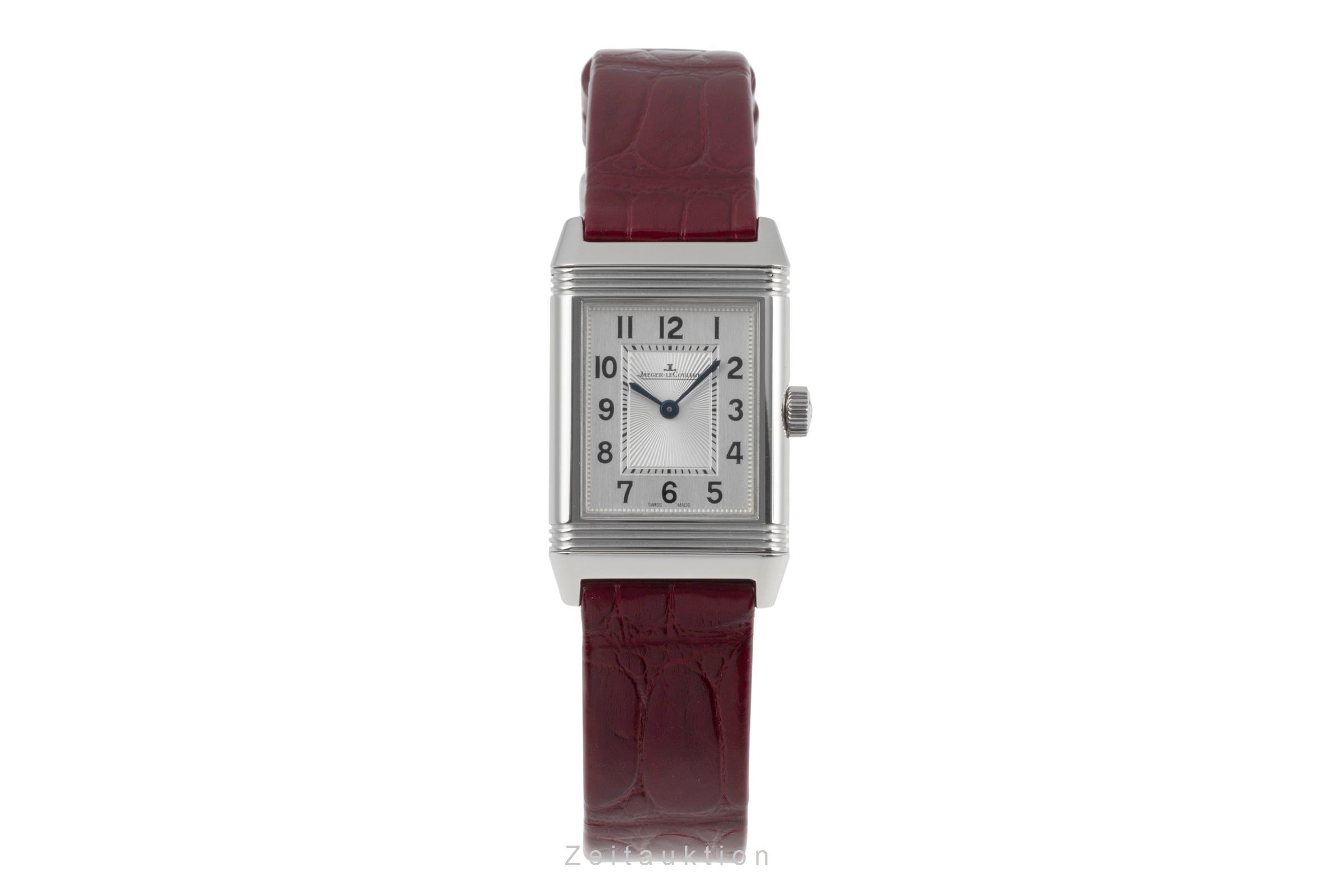 Jaeger LeCoultre Reverso acciaio quarzo orologio da donna Q2618430  [2504452]