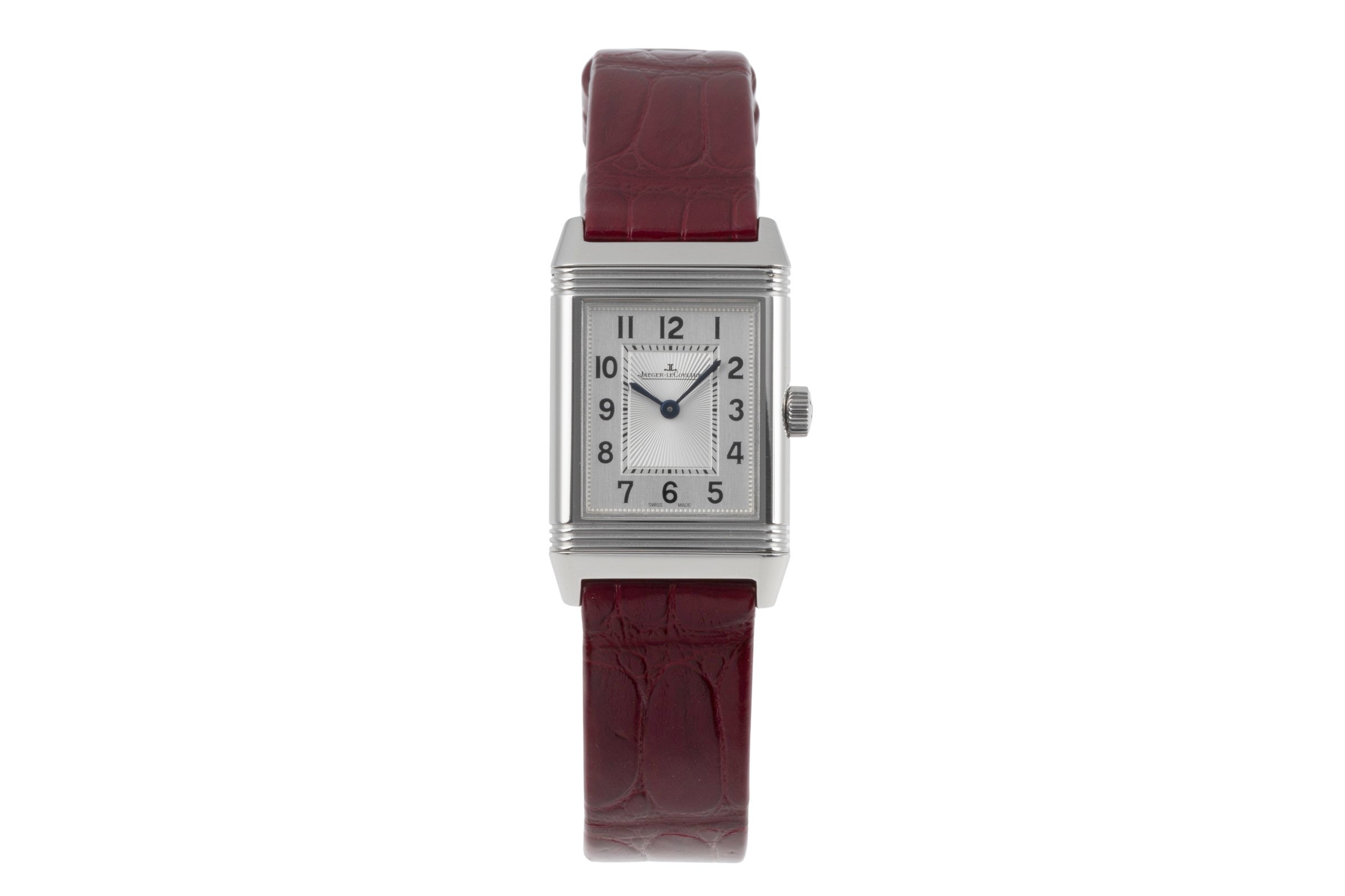 Jaeger LeCoultre Reverso acier quartz montre pour femmes Q2618430  [2504452]