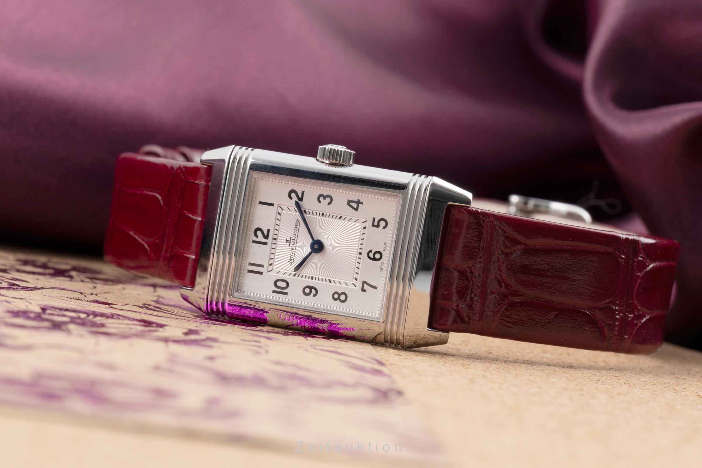 Jaeger LeCoultre Reverso acciaio quarzo orologio da donna Q2618430  [2504452]