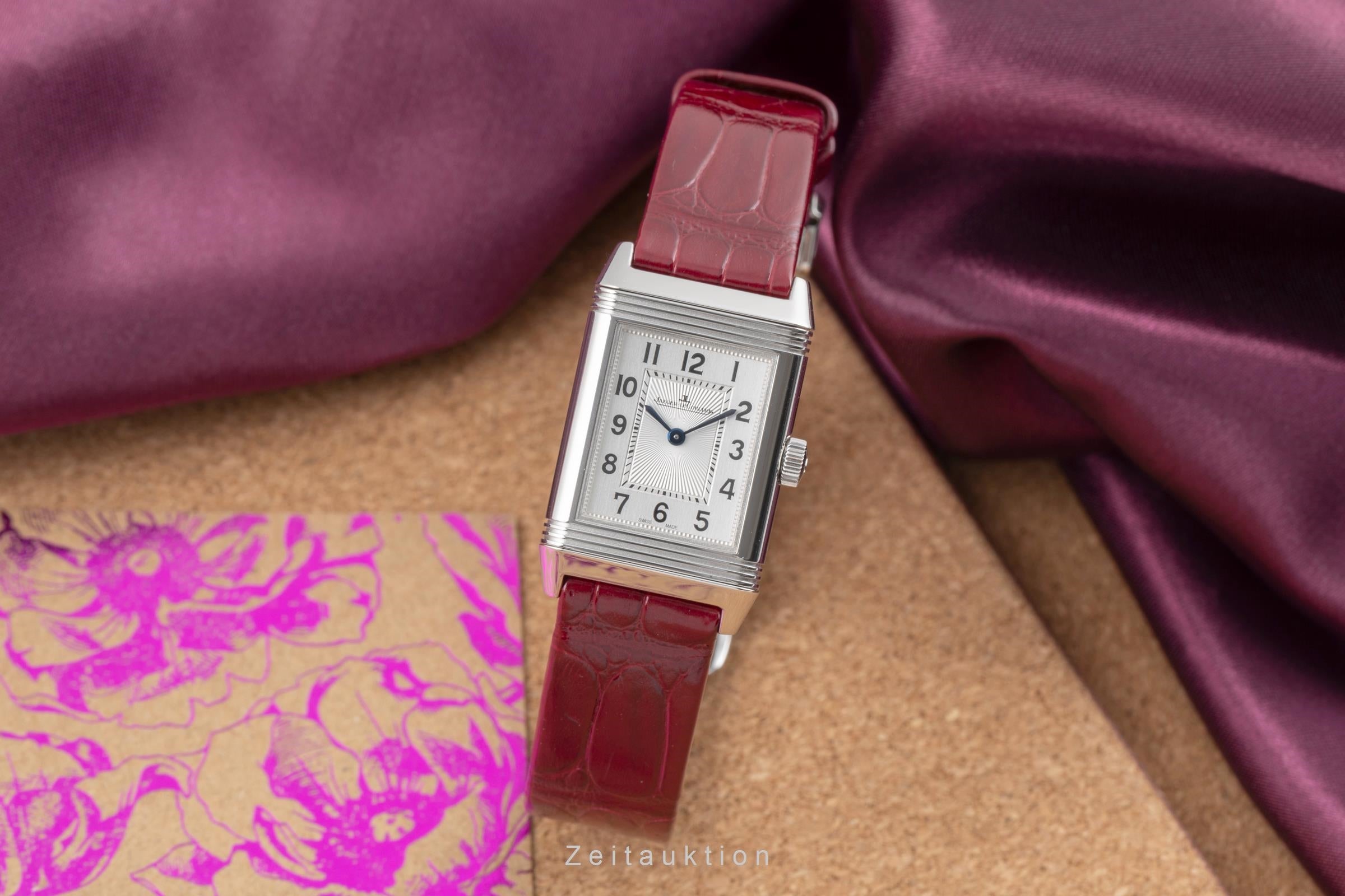 Jaeger LeCoultre Reverso acciaio quarzo orologio da donna Q2618430  [2504452]
