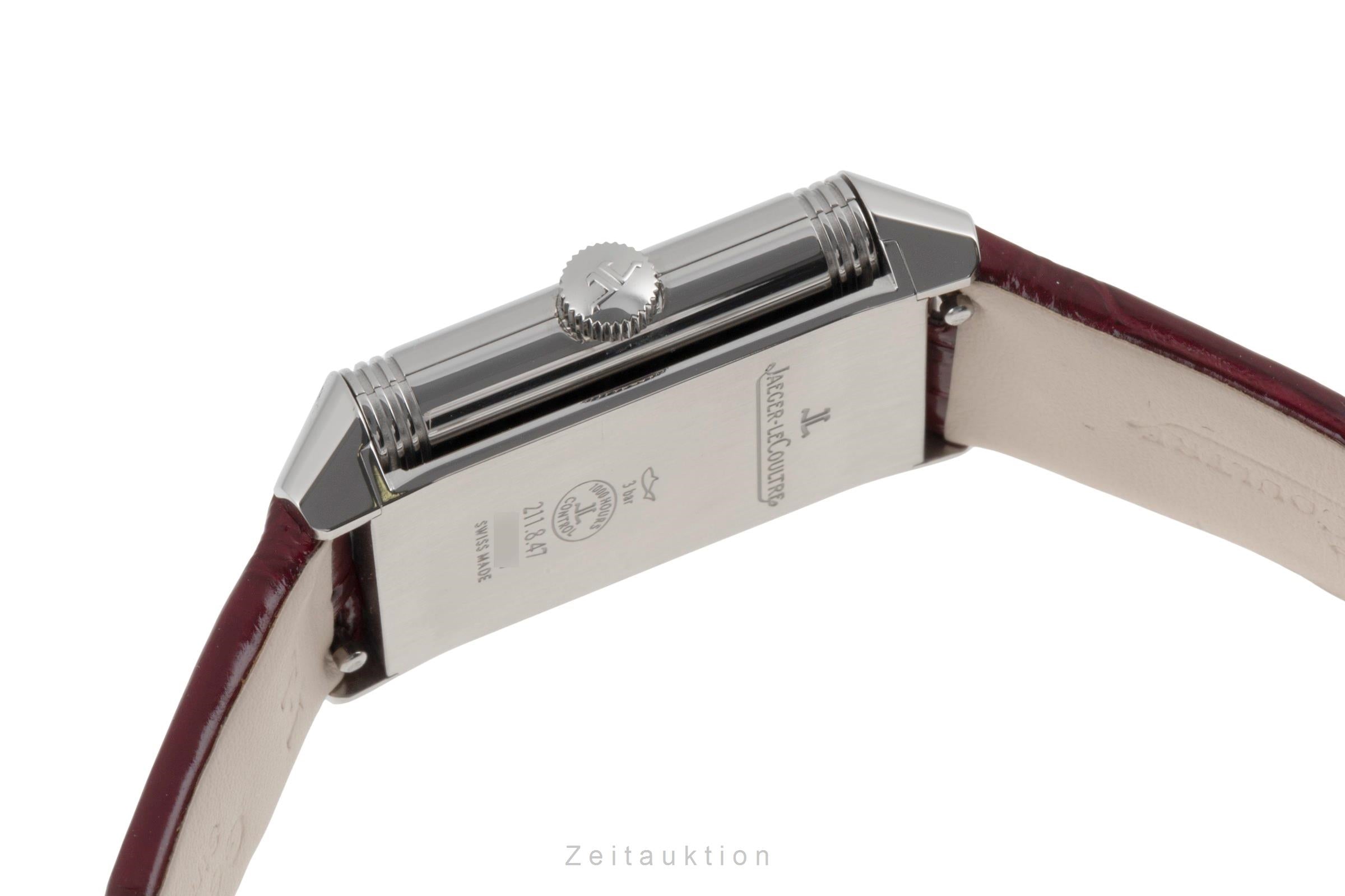 Jaeger LeCoultre Reverso acciaio quarzo orologio da donna Q2618430  [2504452]