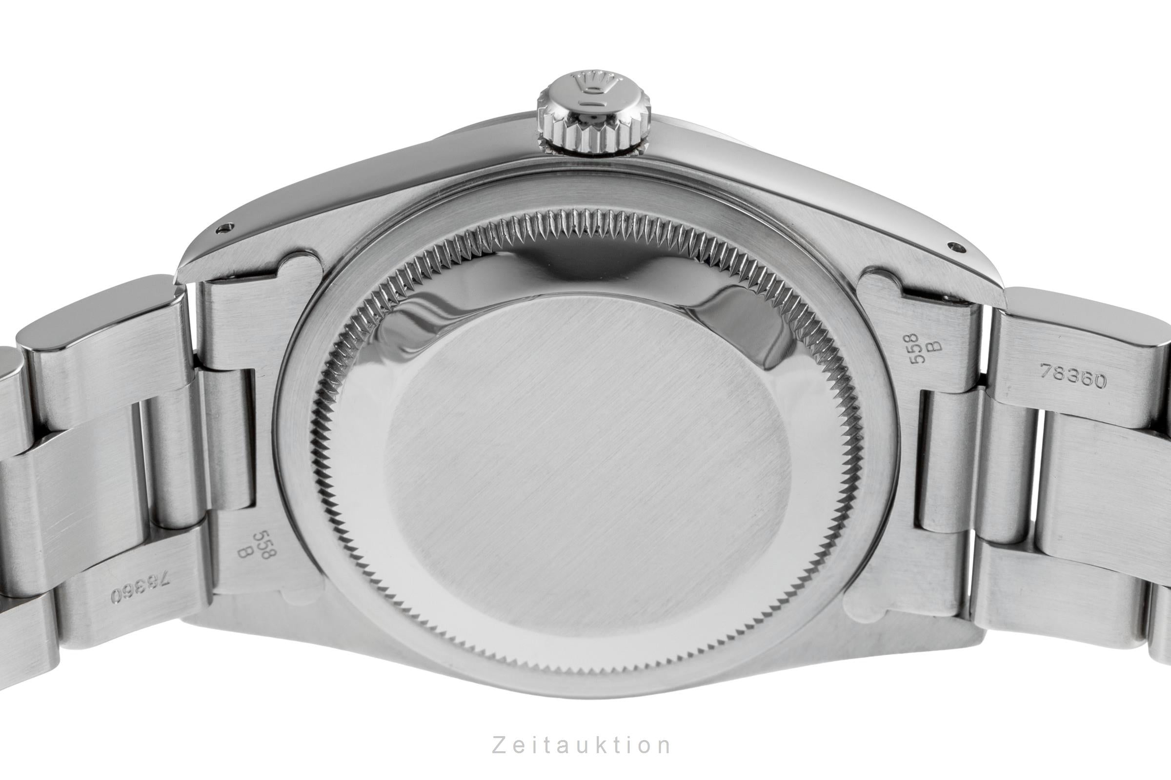 Rolex Datejust acciaio automatismo orologio da uomo 16200  [2504453]