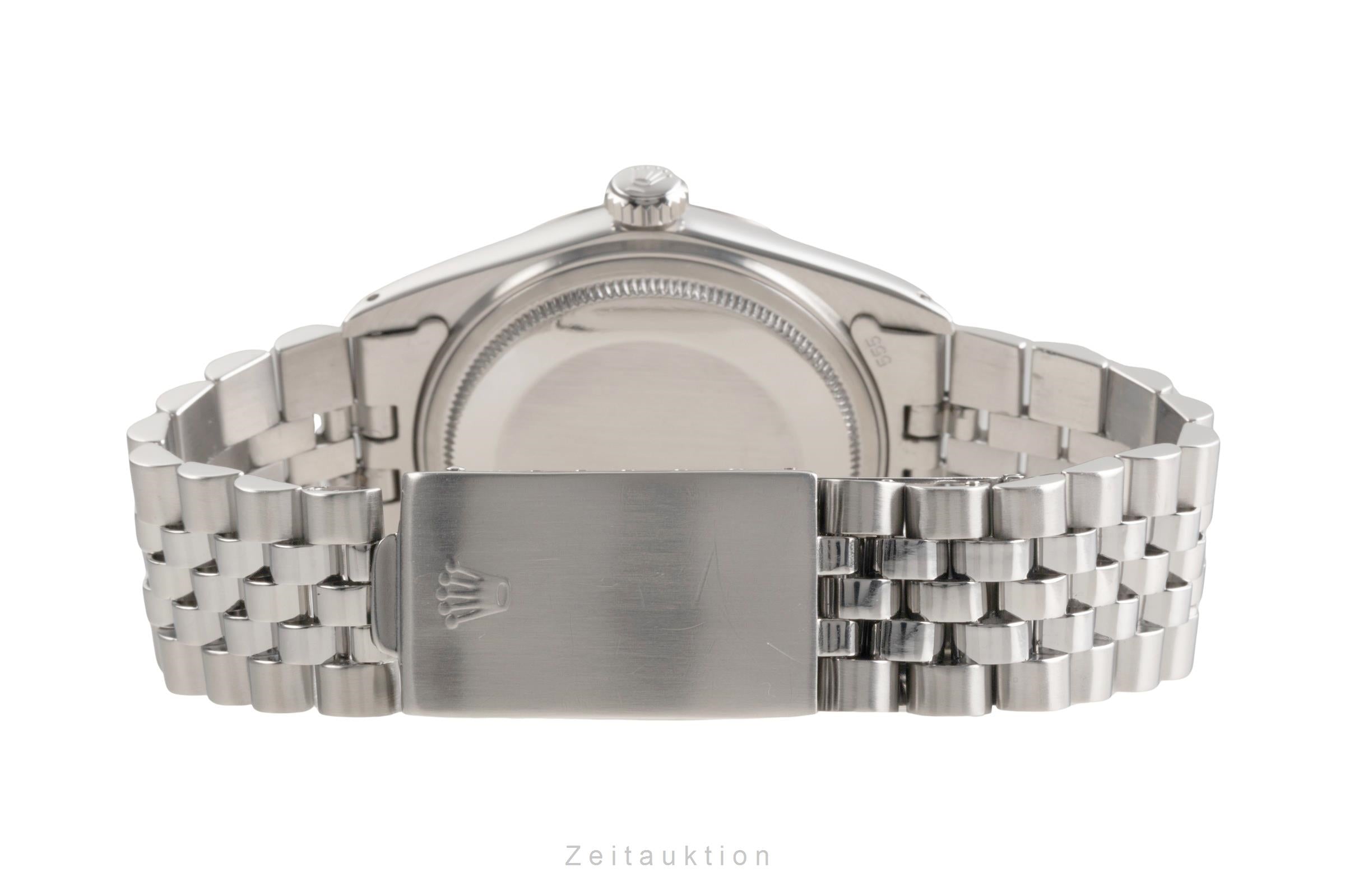 Rolex Datejust acier / or blanc automatique montre pour hommes 16014  [2504454]