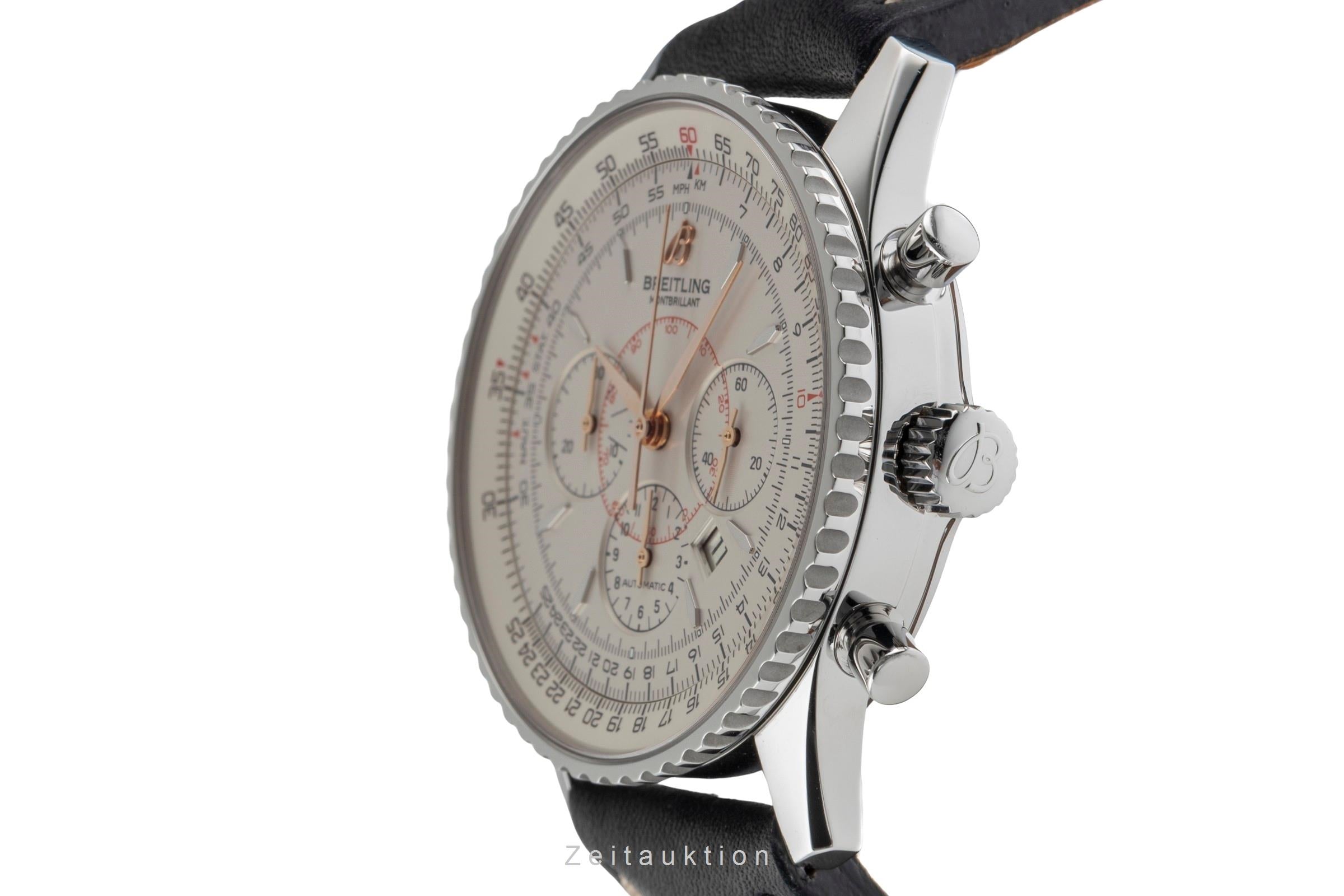 Breitling Montbrillant Chronograph Stahl Automatik Herrenuhr Ref. A41370  [2504455]