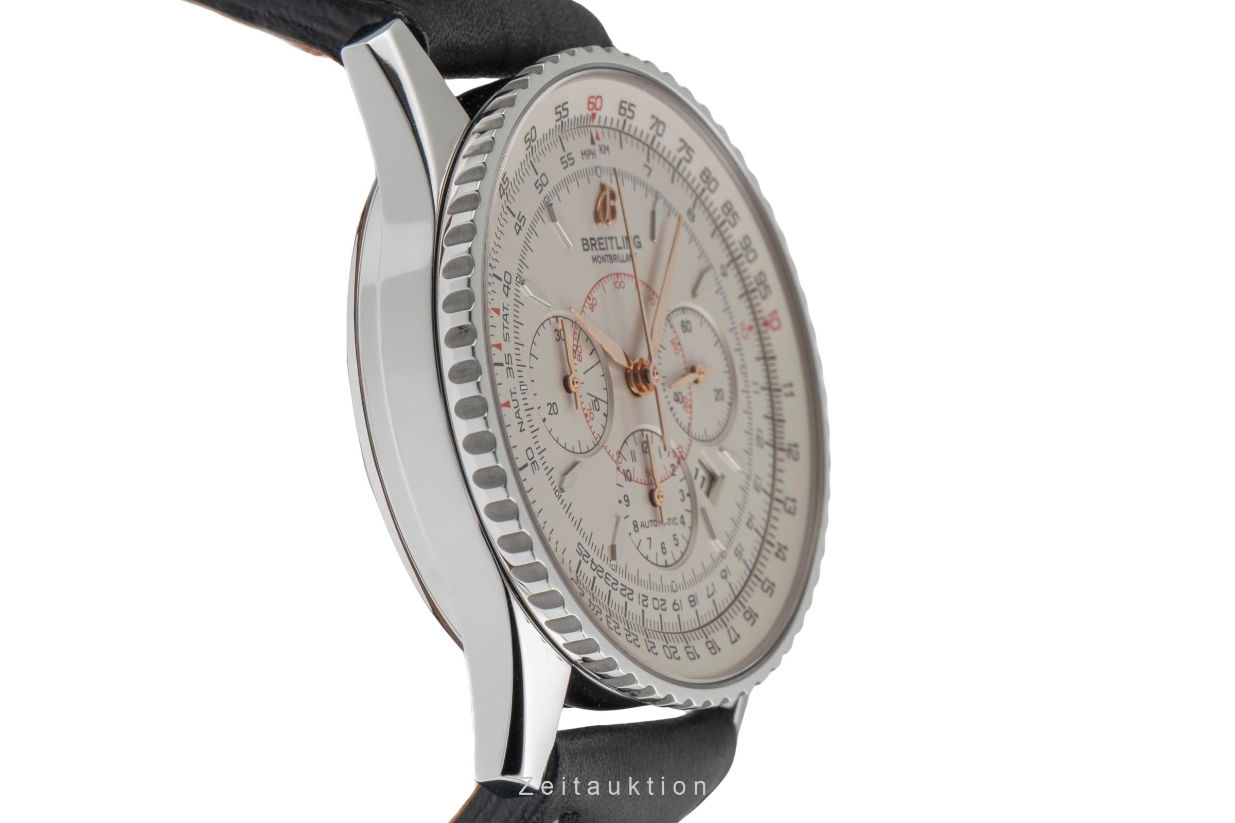 Breitling Montbrillant Chronograph Stahl Automatik Herrenuhr Ref. A41370  [2504455]