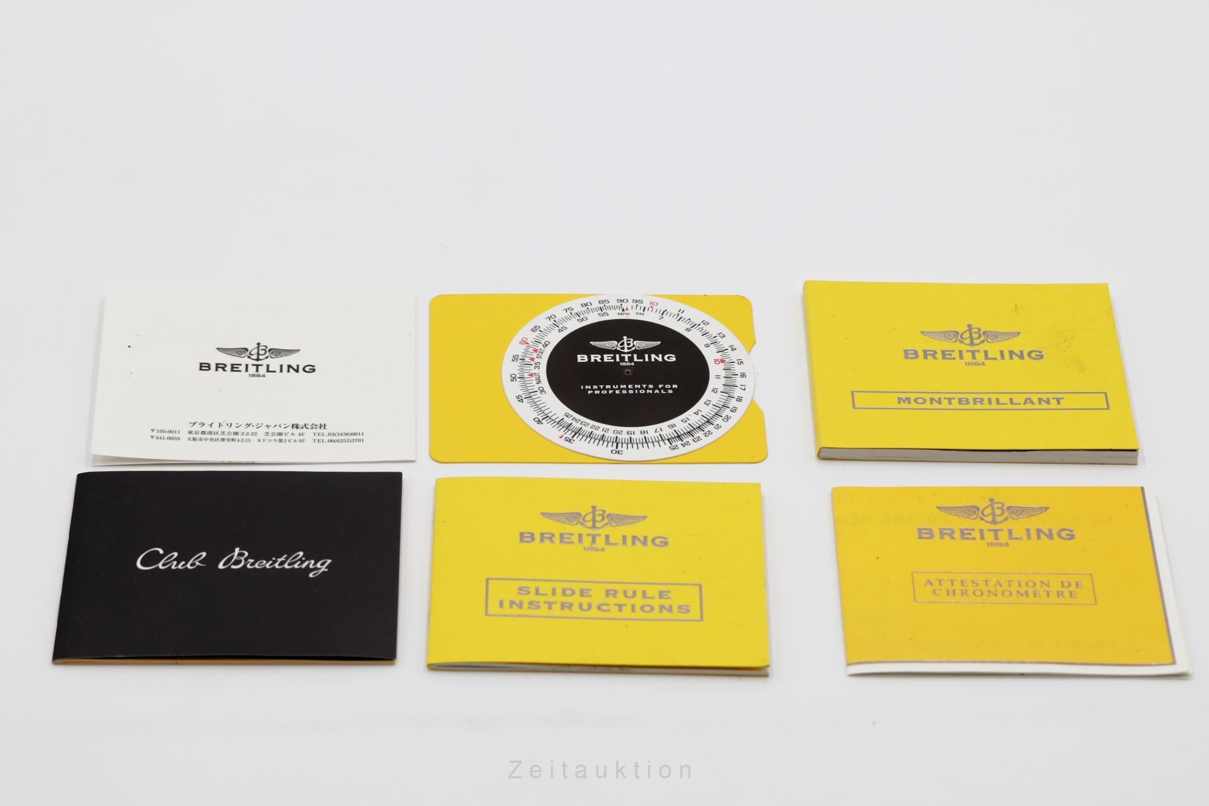 Breitling Montbrillant Chronograph Stahl Automatik Herrenuhr Ref. A41370  [2504455]