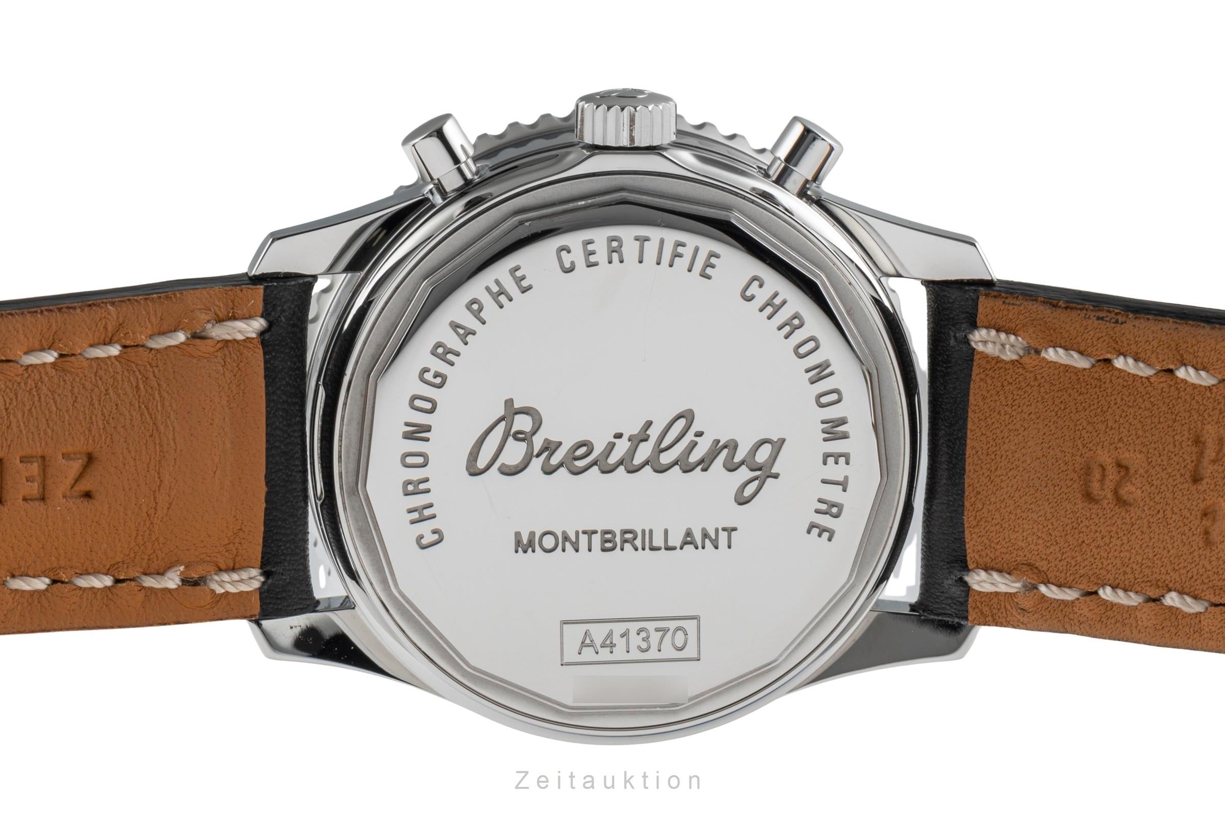 Breitling Montbrillant Chronograph Stahl Automatik Herrenuhr Ref. A41370  [2504455]