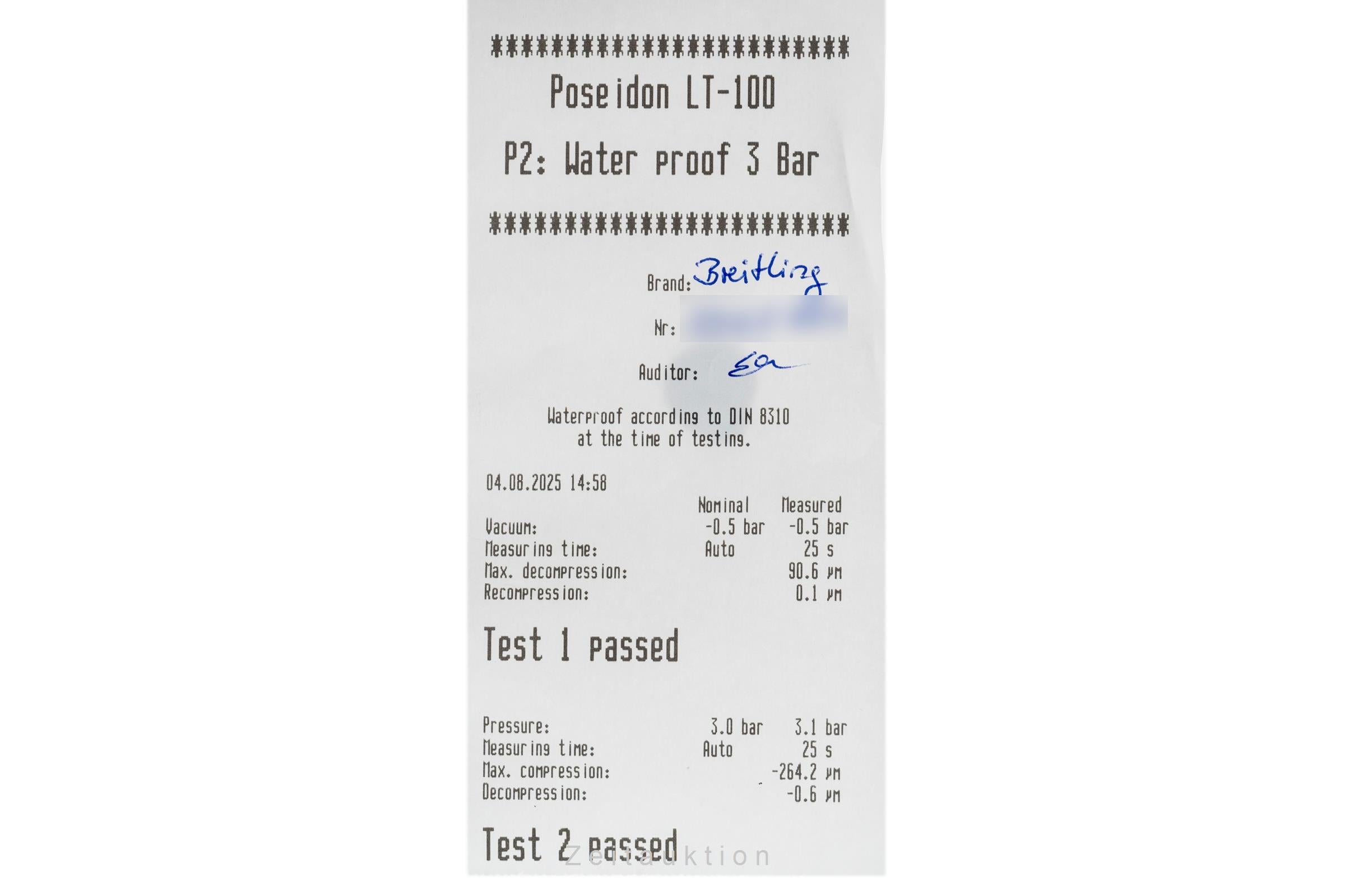 Breitling Montbrillant Chronograph Stahl Automatik Herrenuhr Ref. A41370  [2504455]