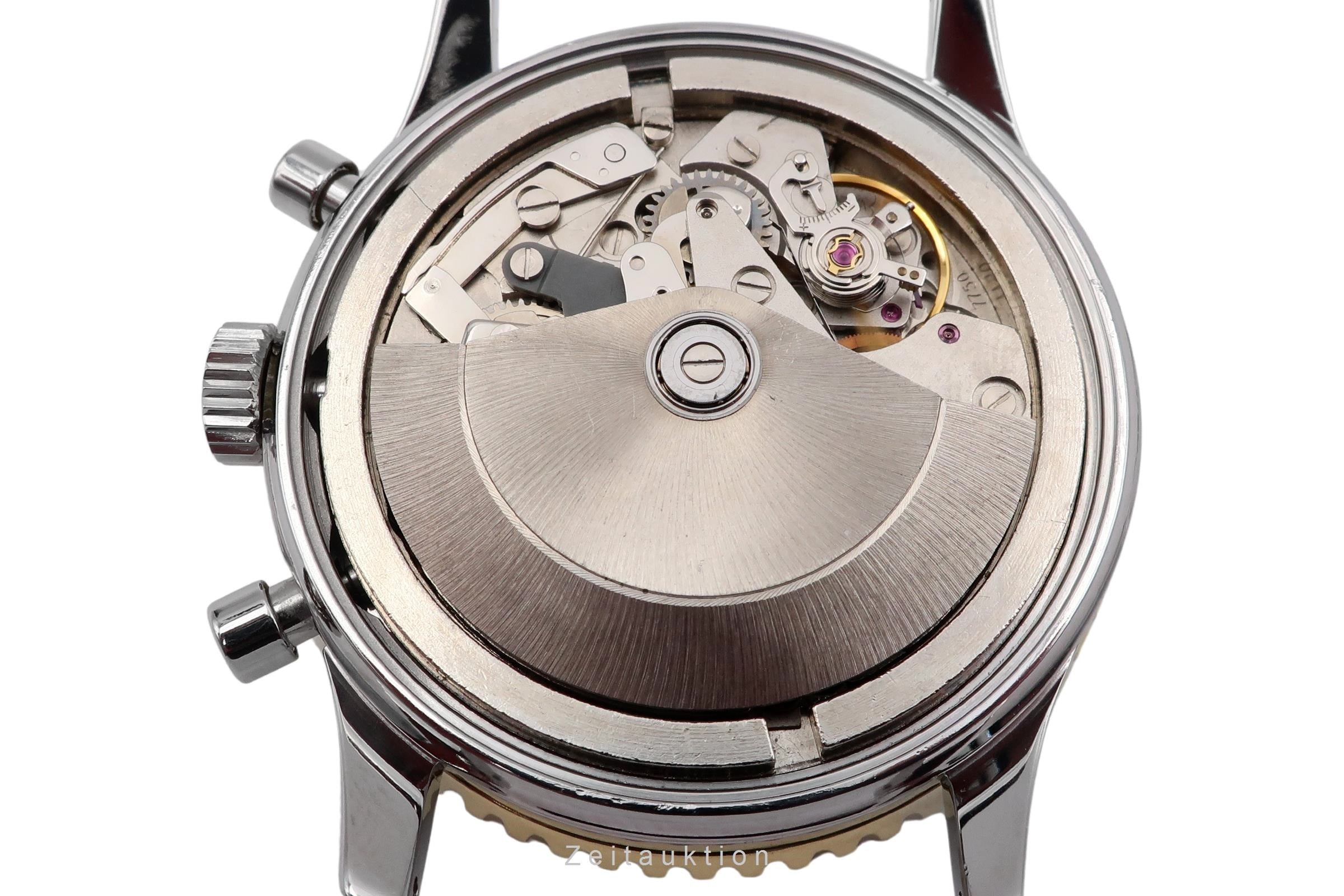 Breitling Navitimer chronograph gilt / steel automatic men's watch 81610  [2504456]