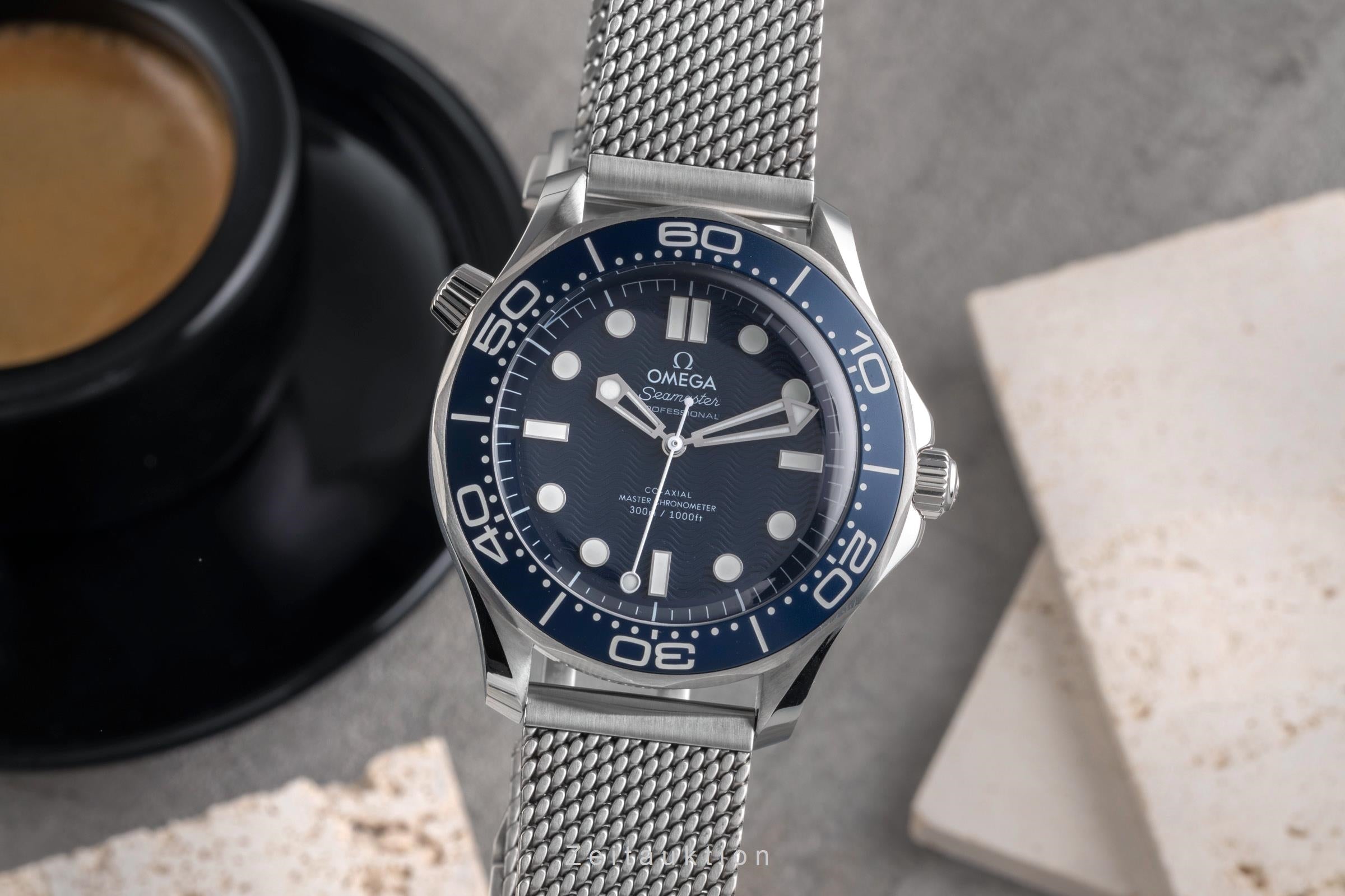 Omega Seamaster steel automatic men's watch 210.30.42.20.03.002  [2504458]