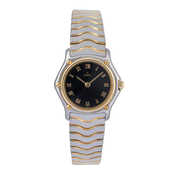 Ebel Classic Wave acero / oro cuarzo reloj para damas  1057901  [2504459]