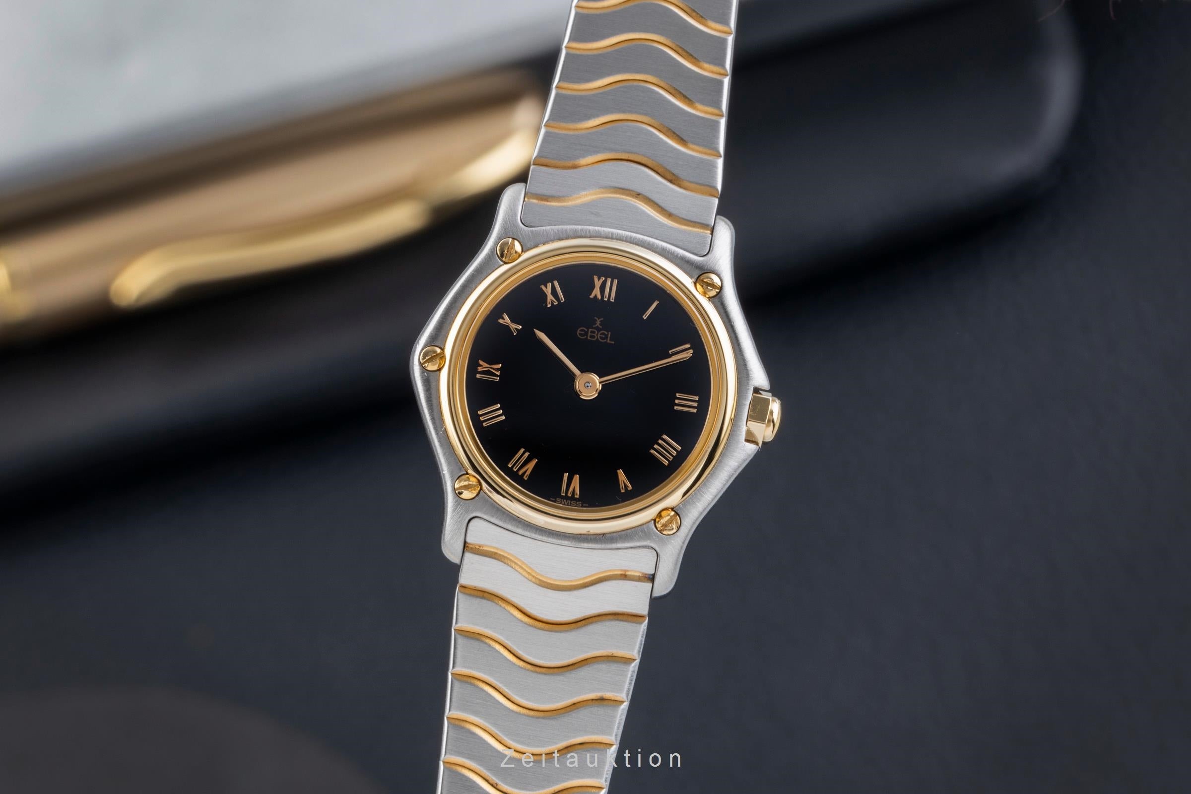 Ebel Classic Wave acier / or  quartz montre pour femmes 1057901  [2504459]