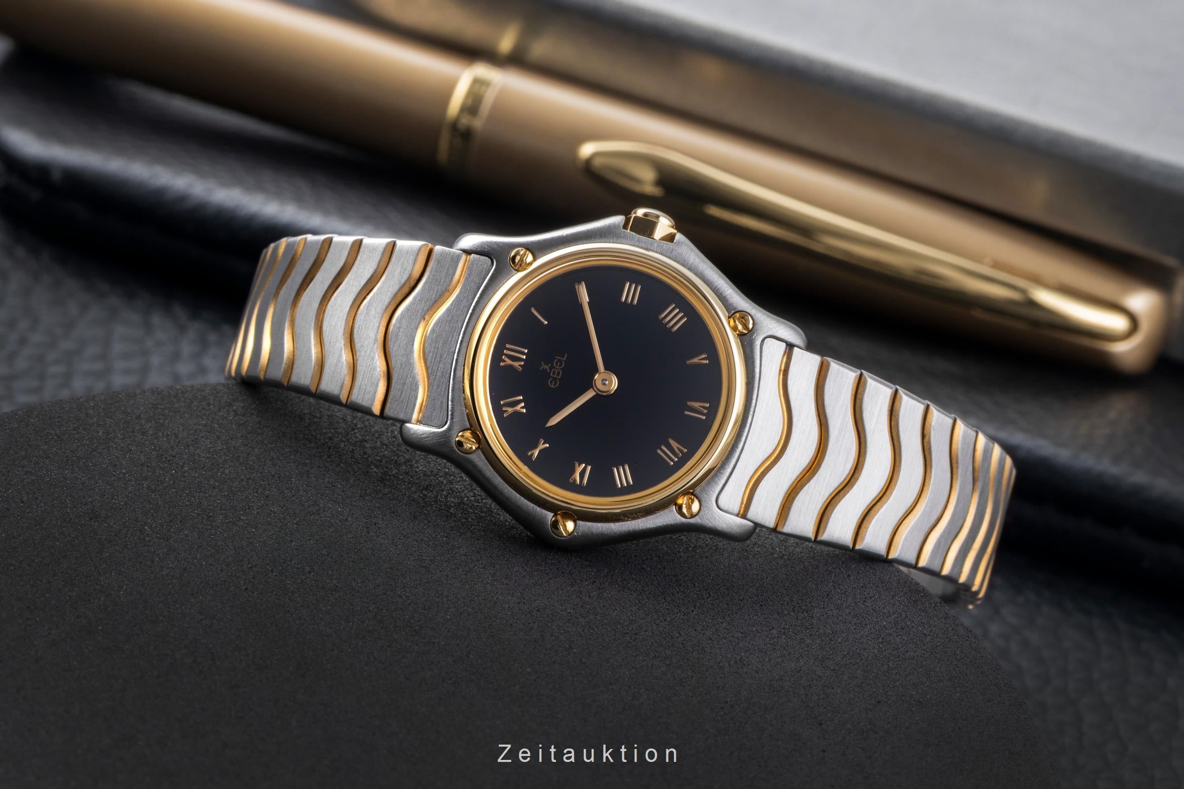 Ebel Classic Wave acero / oro cuarzo reloj para damas  1057901  [2504459]