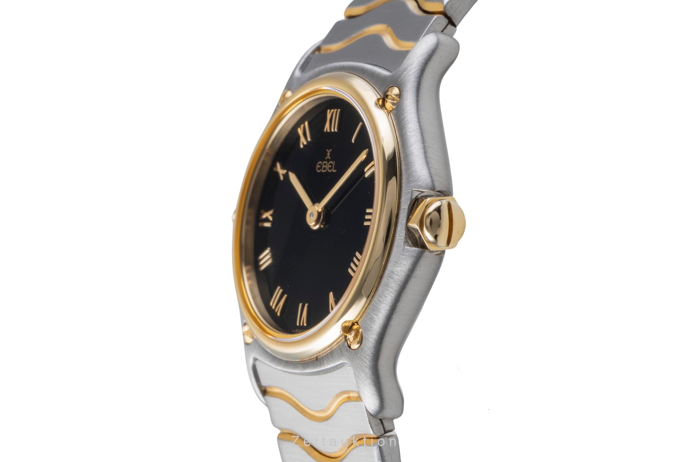 Ebel Classic Wave acero / oro cuarzo reloj para damas  1057901  [2504459]