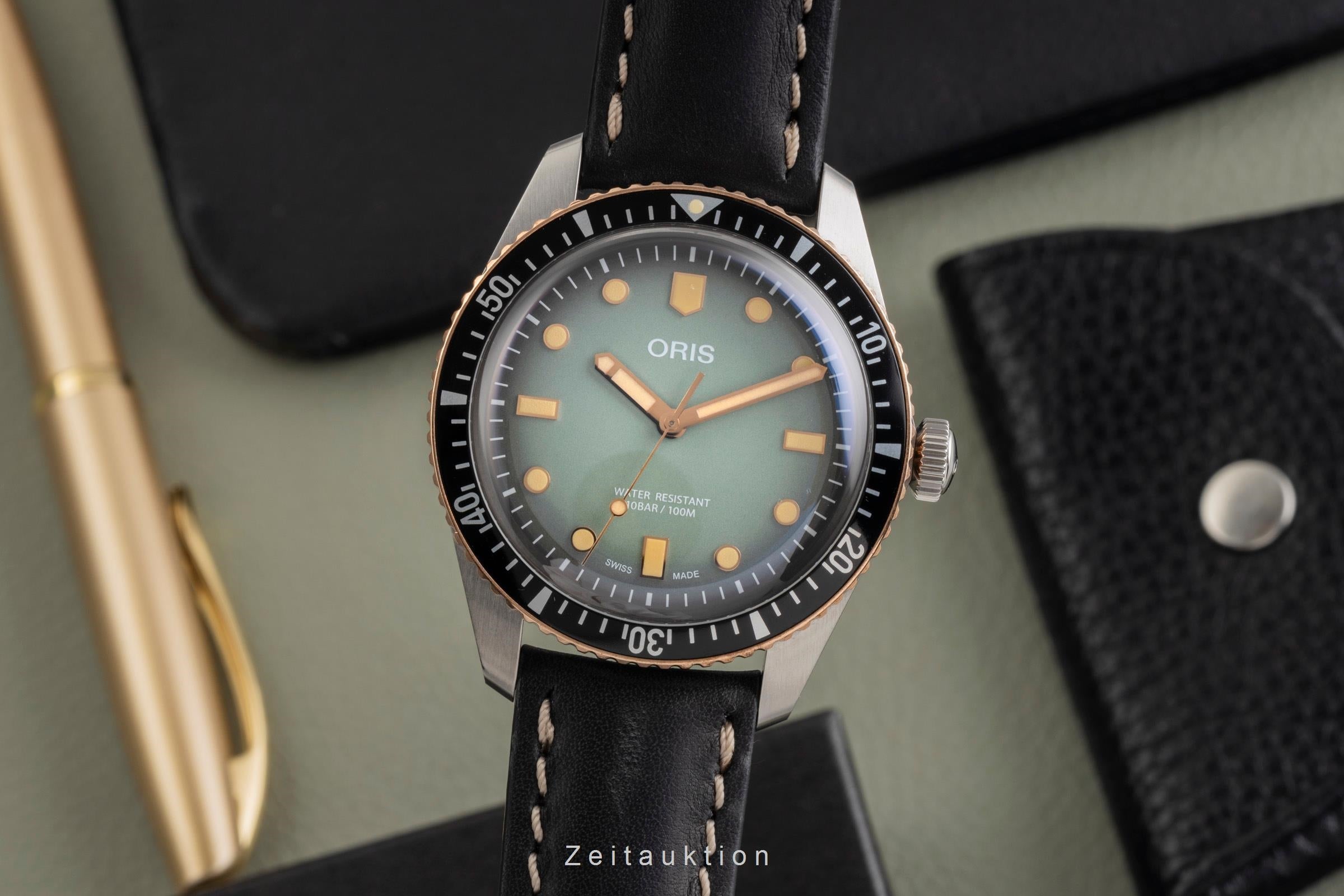 Oris Divers steel / bronze automatic Kal. 733 Ref. 01 733 7707