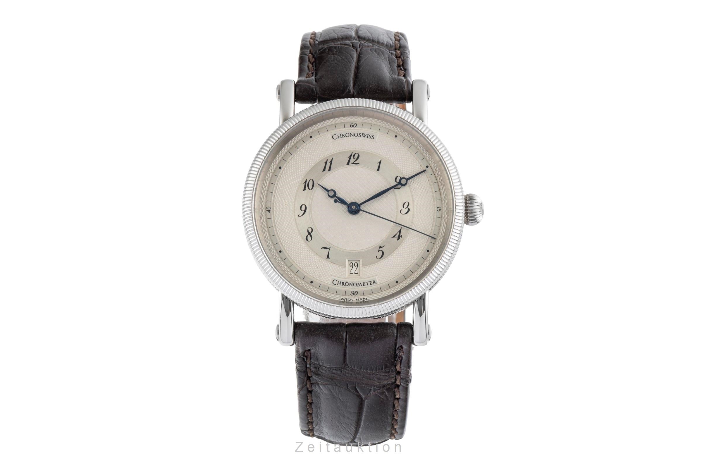 Chronoswiss Kairos acero automático reloj para caballeros CH 2823  [2504464]