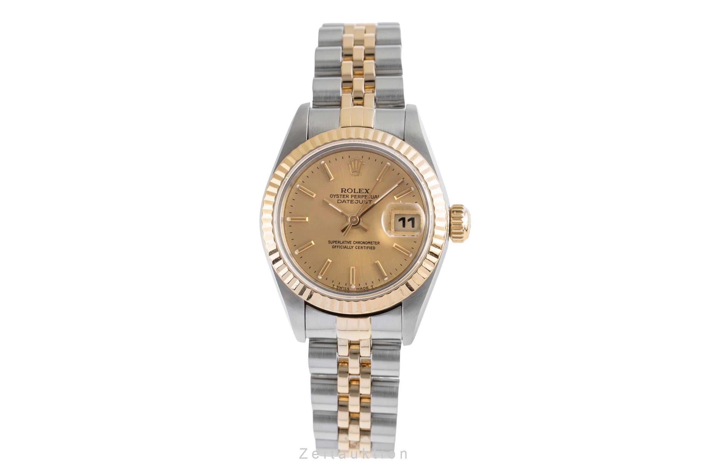 Rolex Lady Datejust steel gold automatic 2135 69173