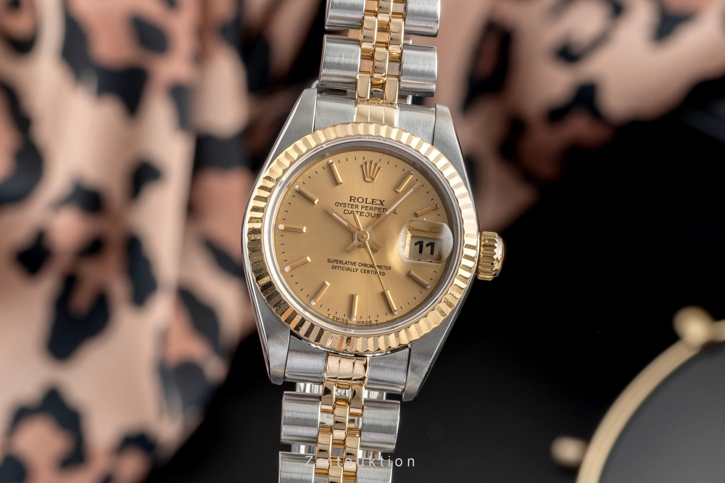 Rolex Lady Datejust steel / gold automatic women's watch 69173  [2504465]