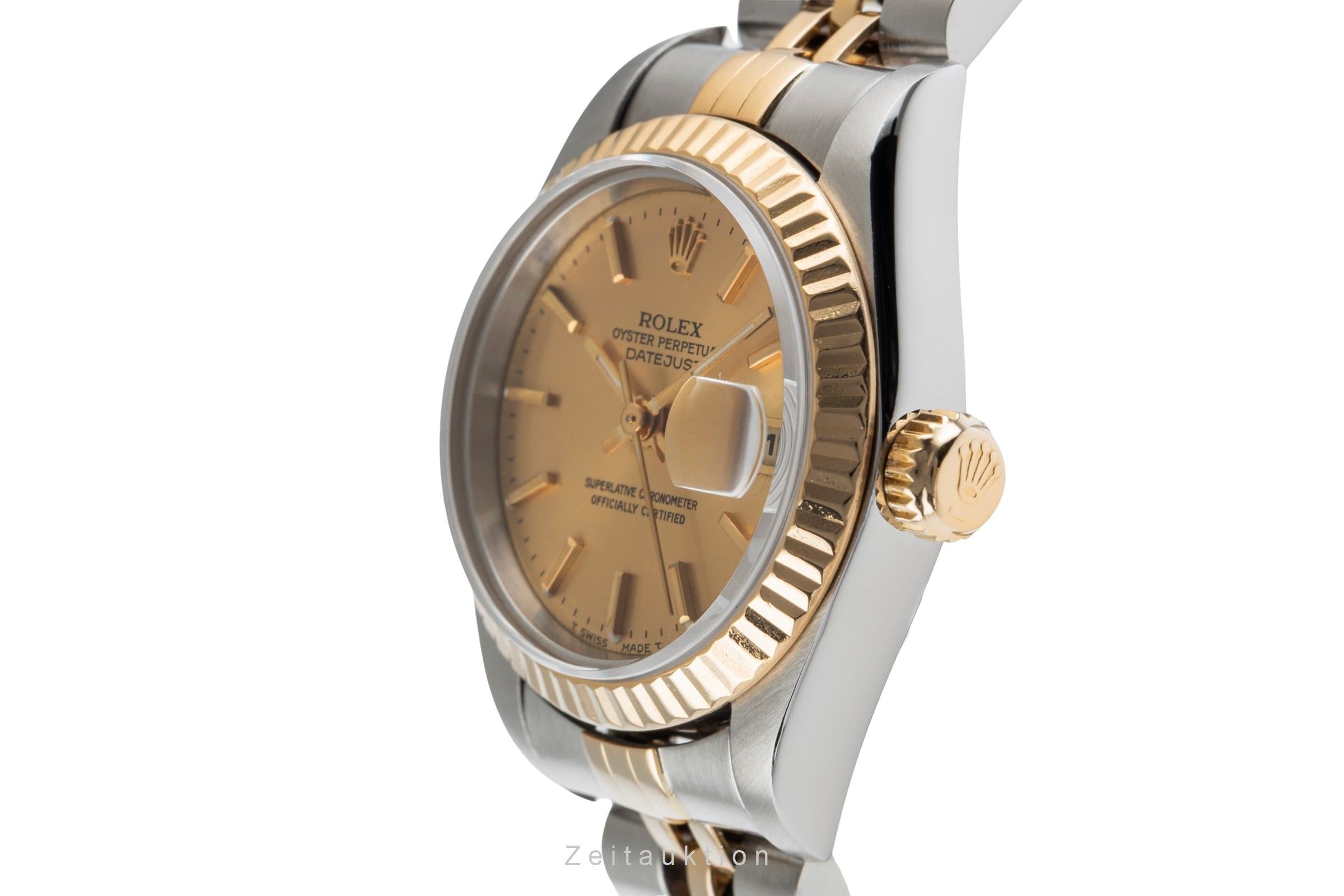 Rolex Lady Datejust acero / oro automático reloj para damas  69173  [2504465]