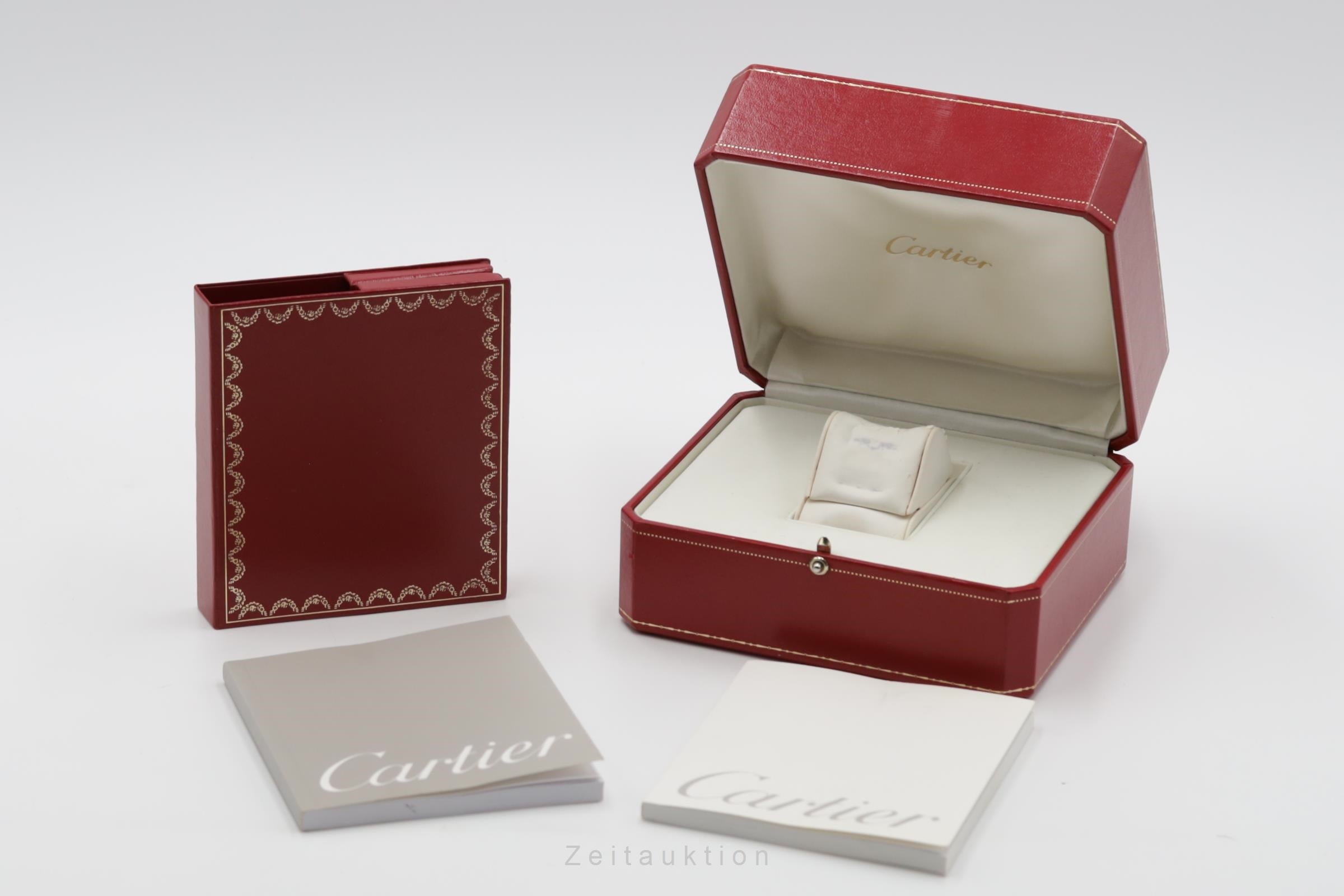 Cartier Tank Francaise LM 18k Weissgold Automatik Herrenuhr Medium Ref. W5001156 [2504466]