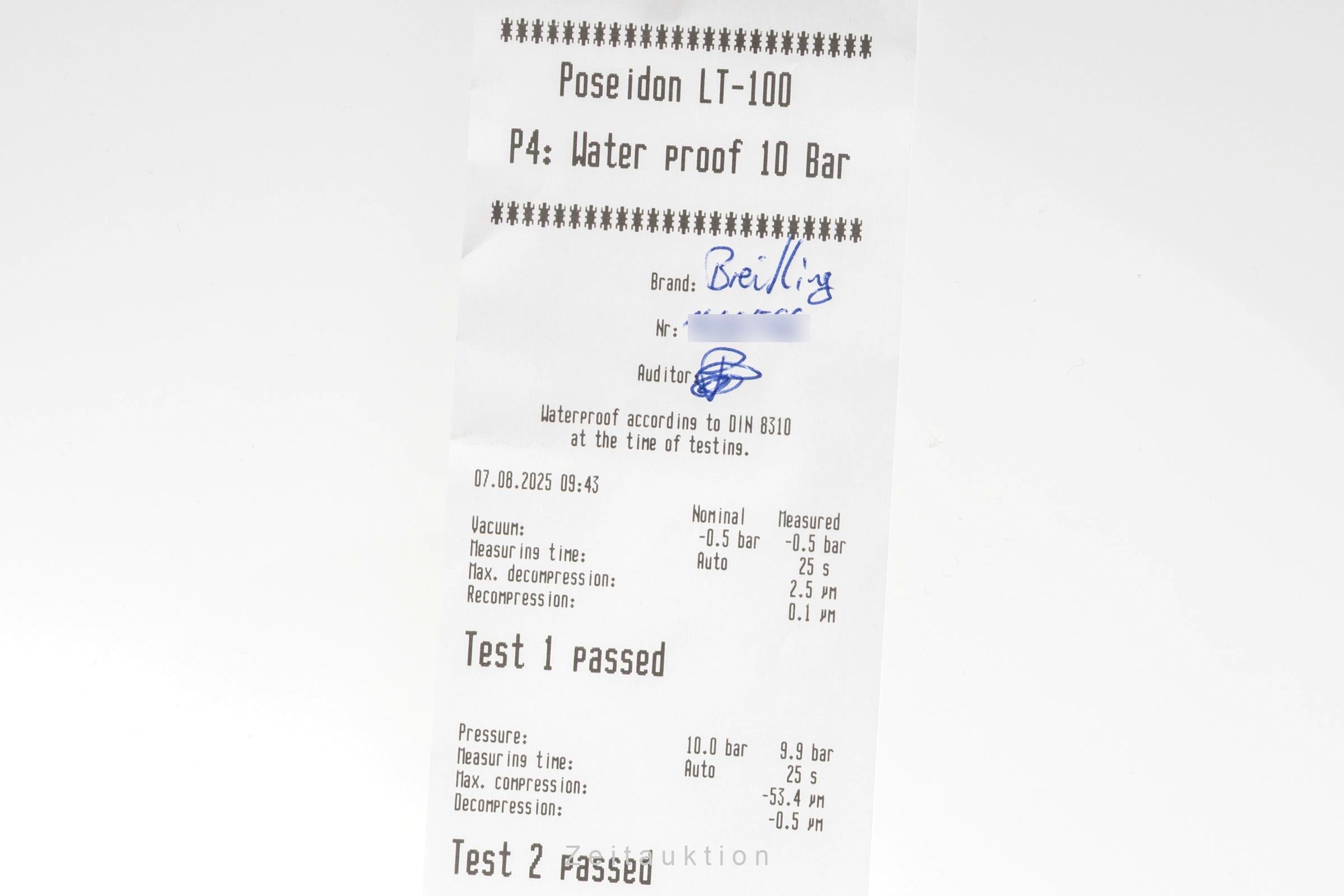 Breitling Colt Chronograph II Edelstahl Quarz Herrenuhr Ref. A7338710/G742 B&P [2504467]