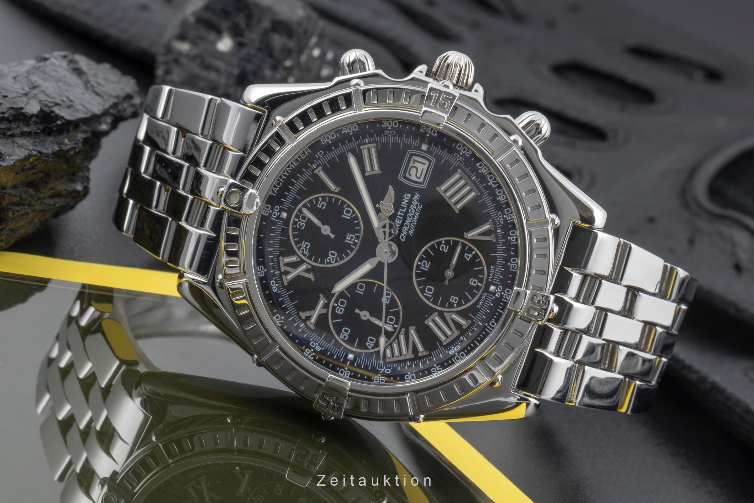 Breitling Crosswind chronograph steel automatic Kal. B13 Ref