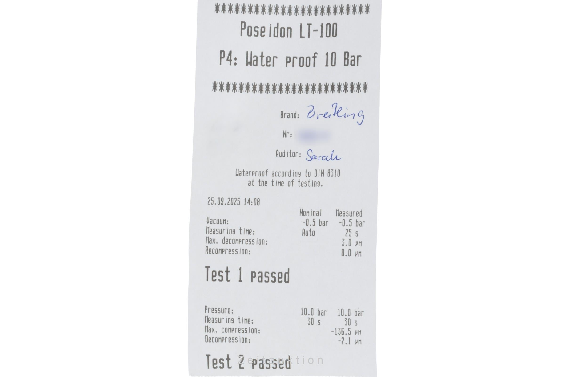 Breitling Crosswind cronógrafo acero automático reloj para caballeros A13055 LP: 8100EUR  [2504469]