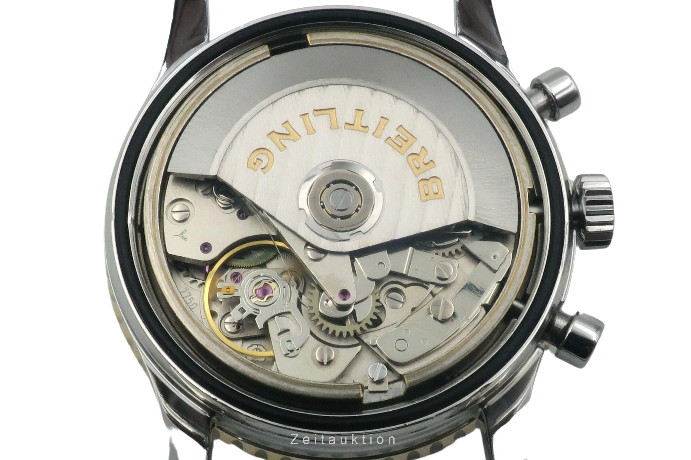 Breitling Old Navitimer chronograph steel / gold automatic men's watch D13022  [2504470]