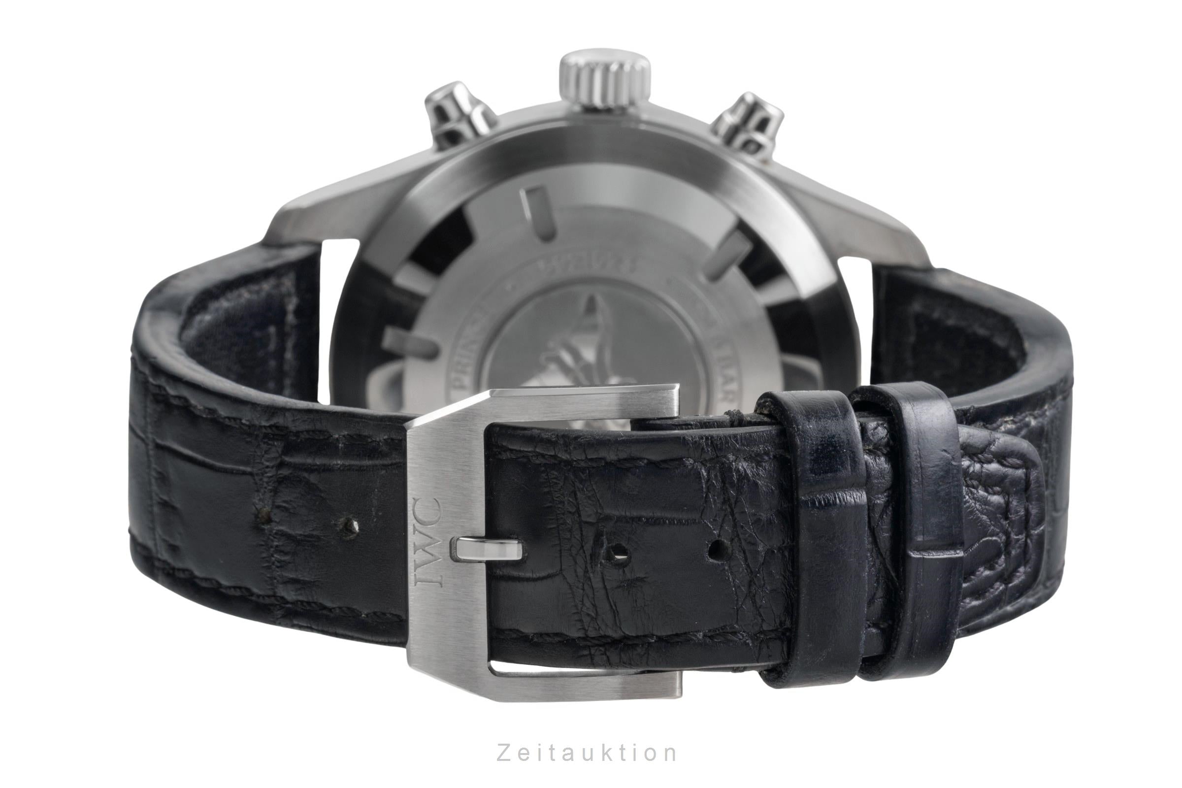 IWC Pilot cronografo acciaio automatismo orologio da uomo IW377714 LP: 7800EUR  [2504471]