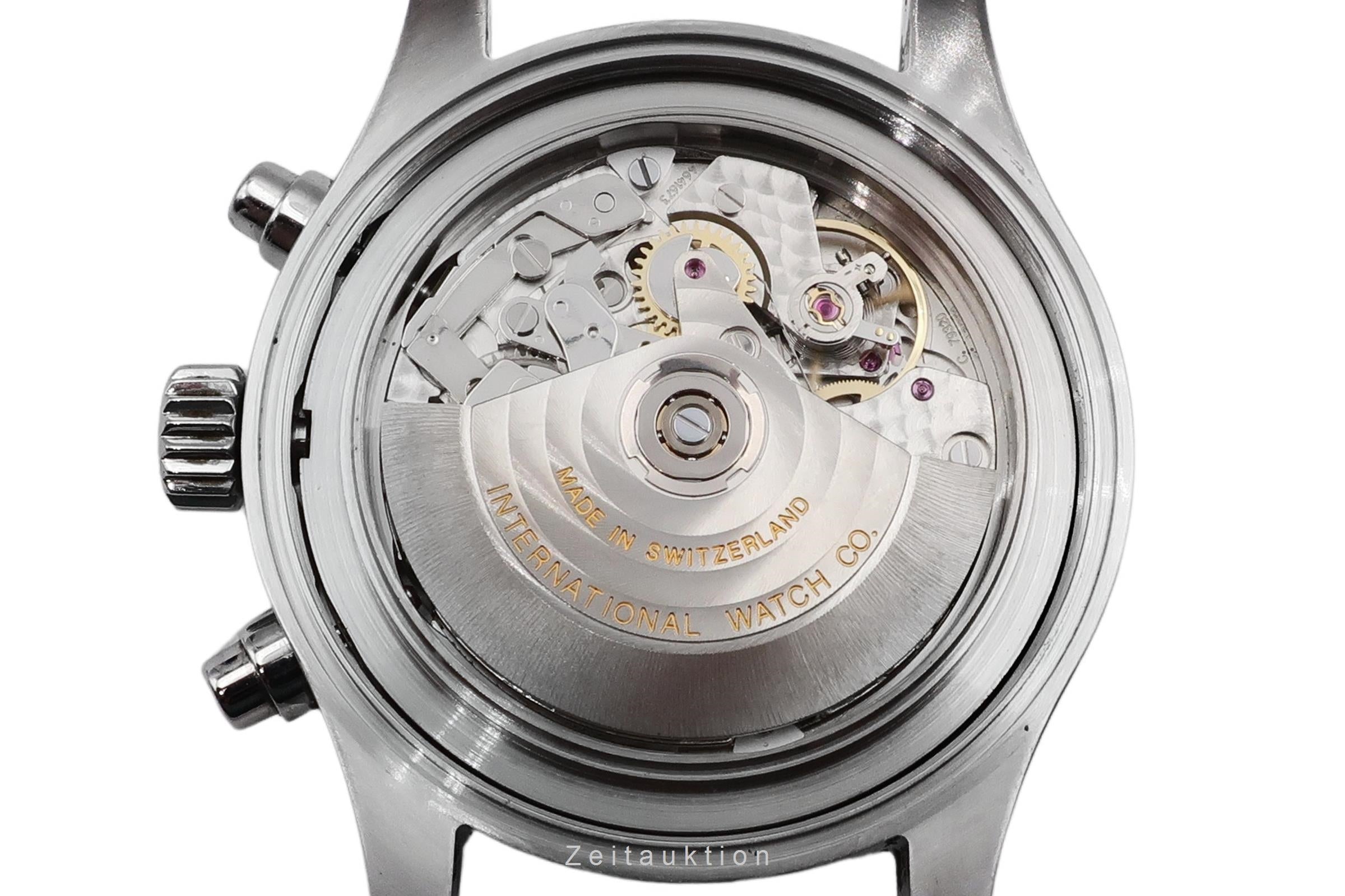 IWC Pilot cronografo acciaio automatismo orologio da uomo IW377714 LP: 7800EUR  [2504471]