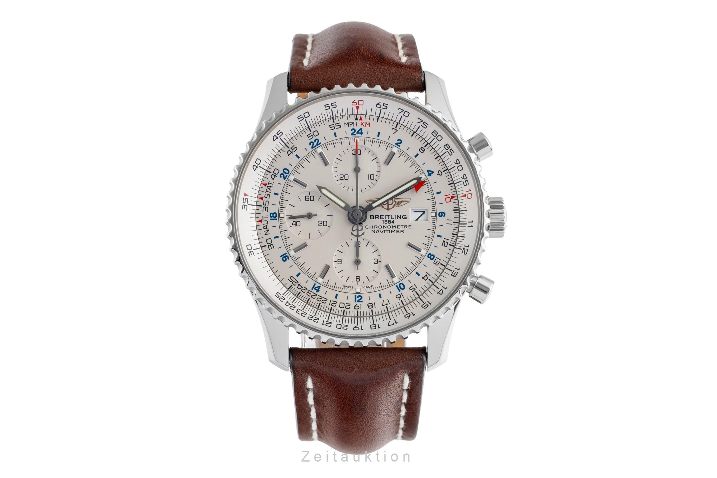Breitling Navitimer chronograph steel automatic Kal. B24 Ref