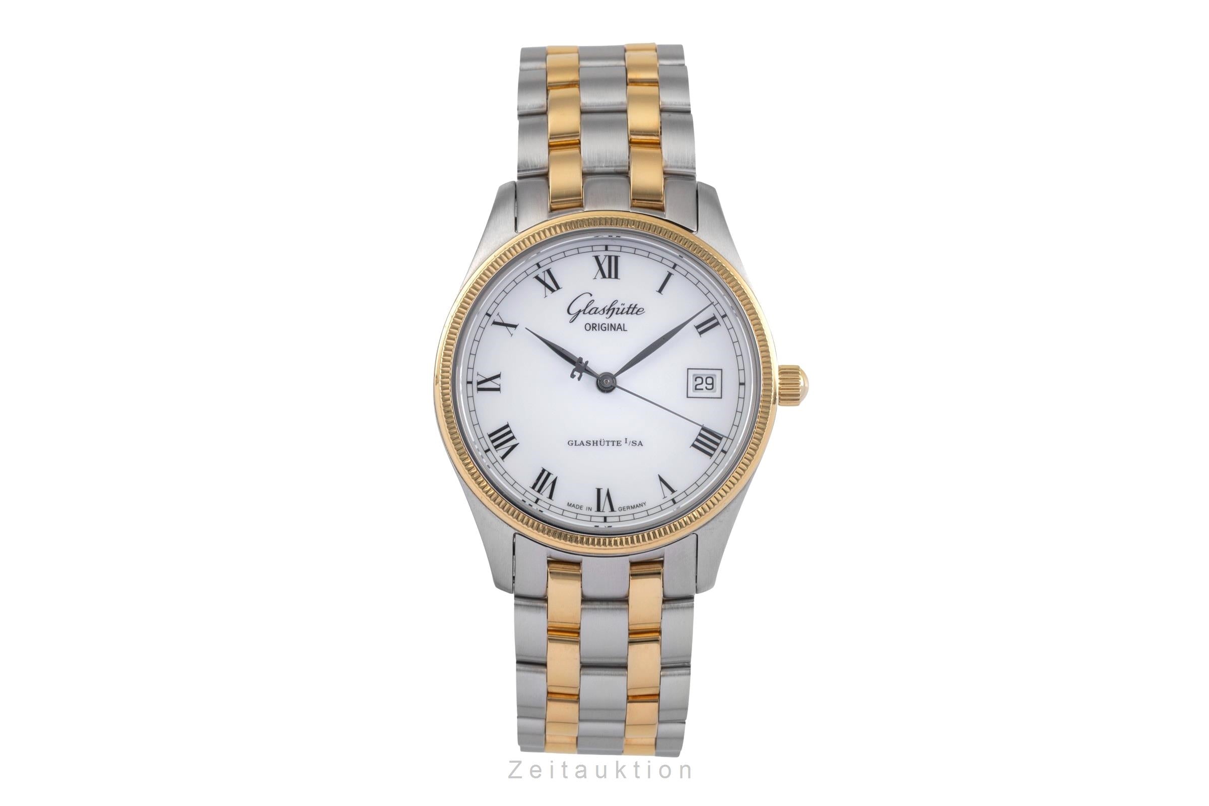 Glashütte Senator acier / or  automatique montre pour hommes 10-33-05-18-04  [2504474]