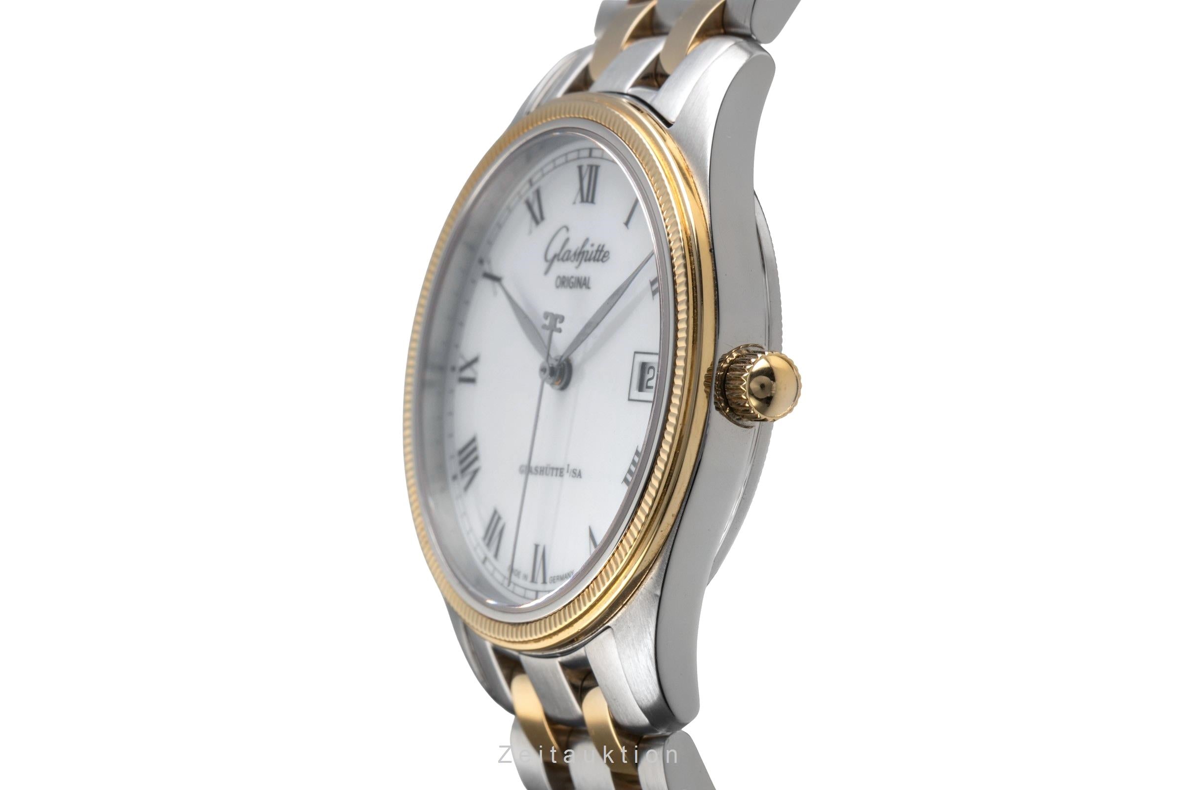 Glashütte Senator acier / or  automatique montre pour hommes 10-33-05-18-04  [2504474]