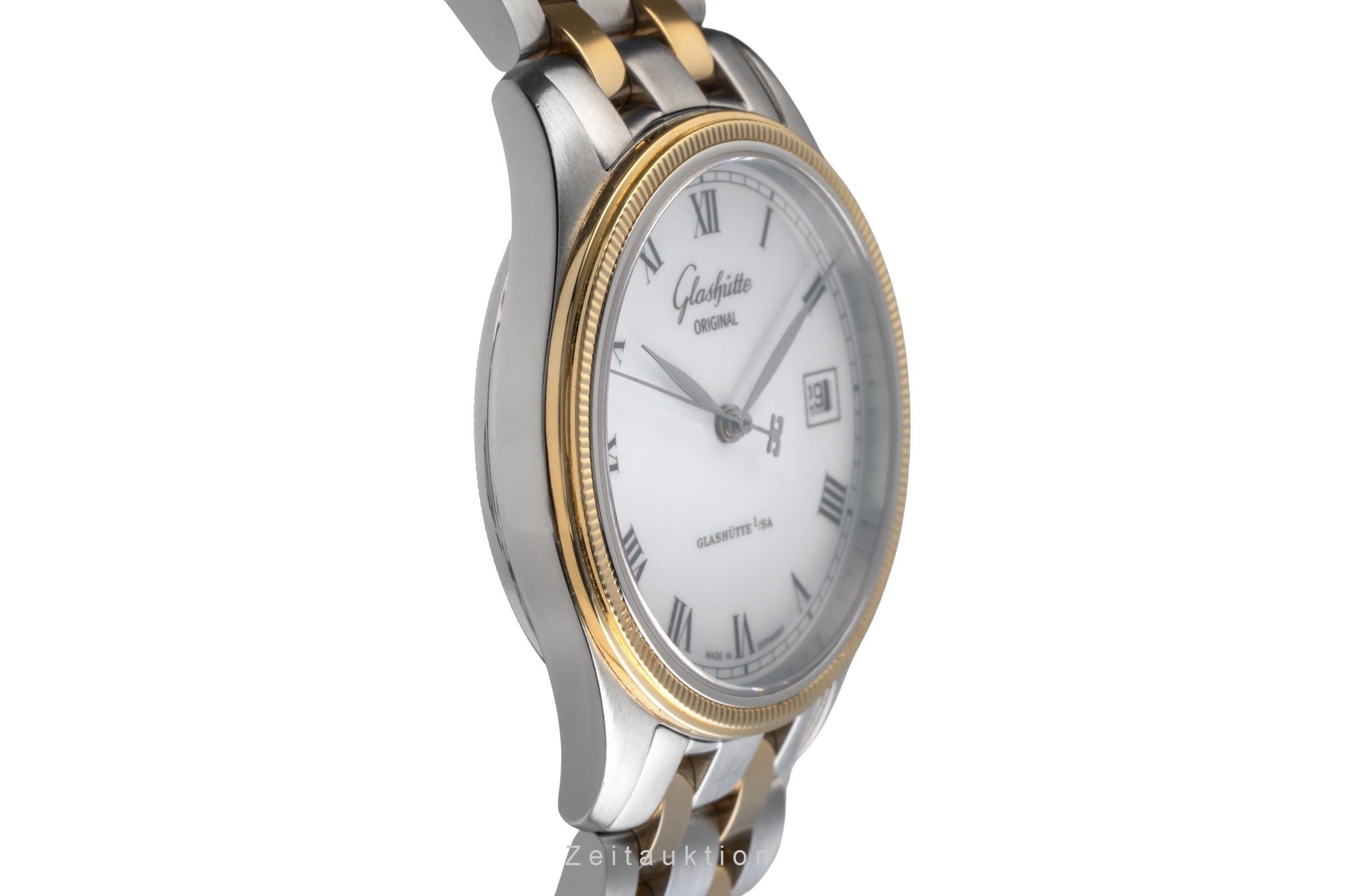 Glashütte Senator acier / or  automatique montre pour hommes 10-33-05-18-04  [2504474]