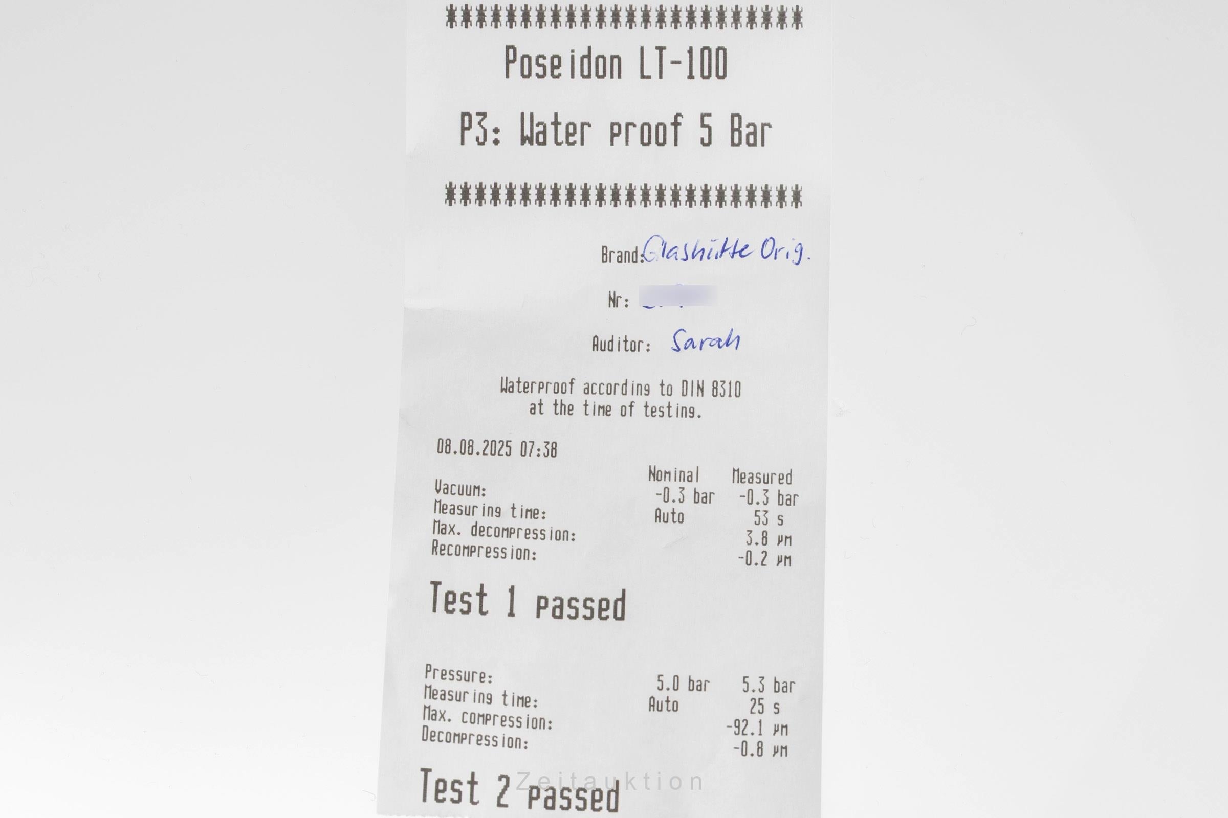 Glashütte Senator acier / or  automatique montre pour hommes 10-33-05-18-04  [2504474]