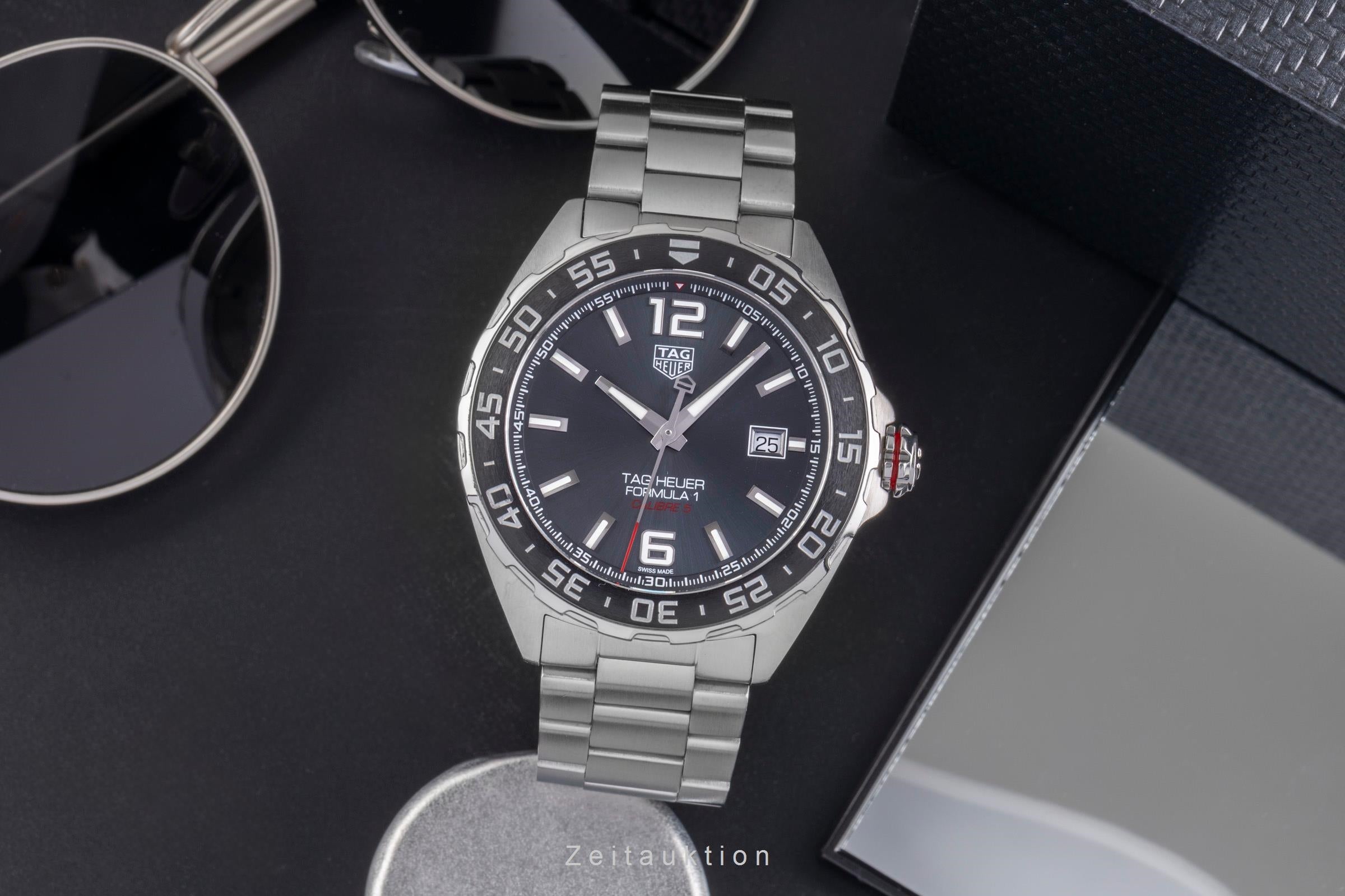 Tag Heuer Formula 1 Stahl Automatik Herrenuhr Ref. WAZ2011.BA0842 B&P 2017 [2504476]