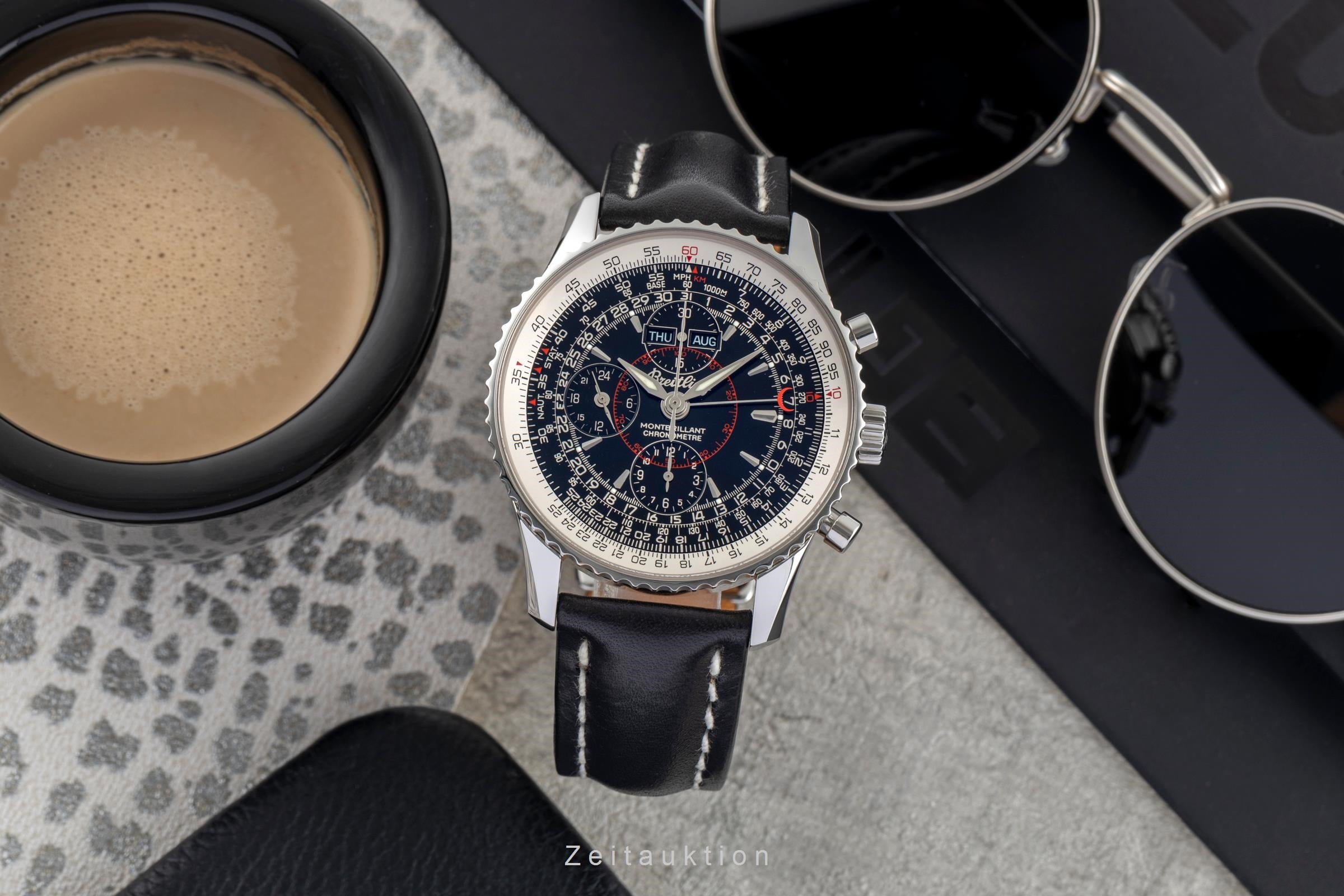 Breitling Montbrillant Datora  cronógrafo acero automático reloj para caballeros A21330/A213B71WBD  [2504477]