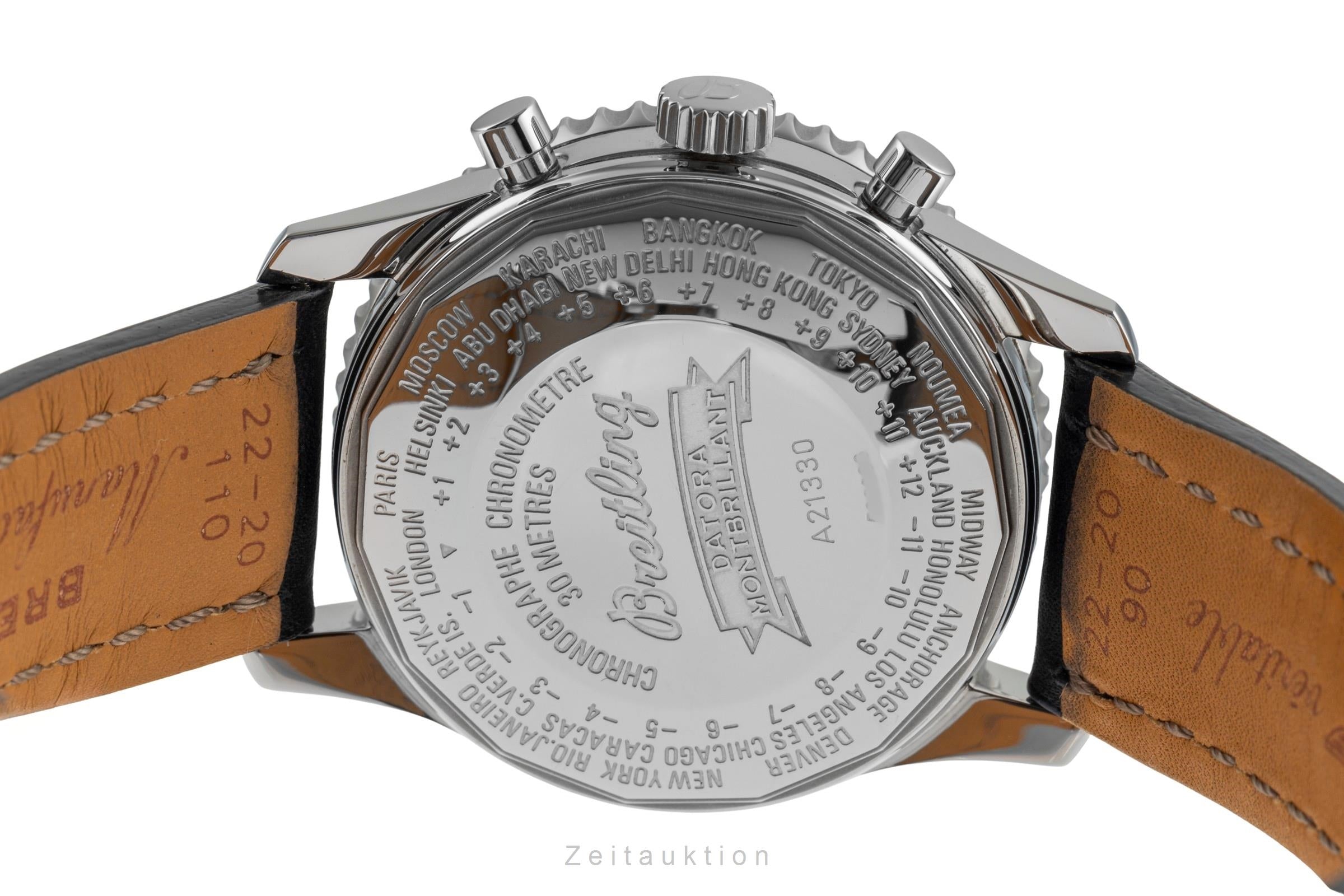 Breitling Montbrillant Datora  cronógrafo acero automático reloj para caballeros A21330/A213B71WBD  [2504477]