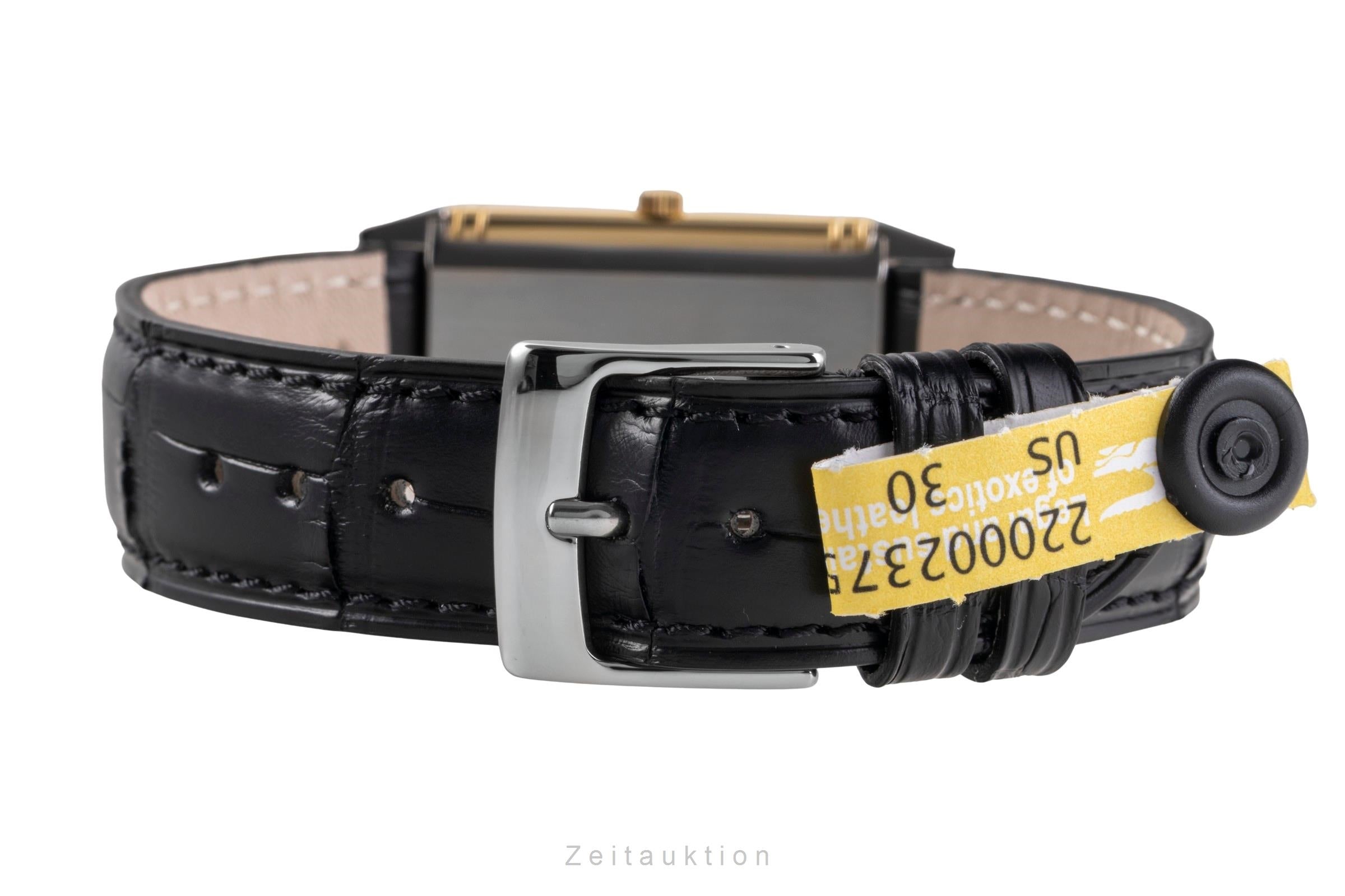 Jaeger LeCoultre Reverso acier / or  quartz montre pour femmes 140.105.5  [2504479]