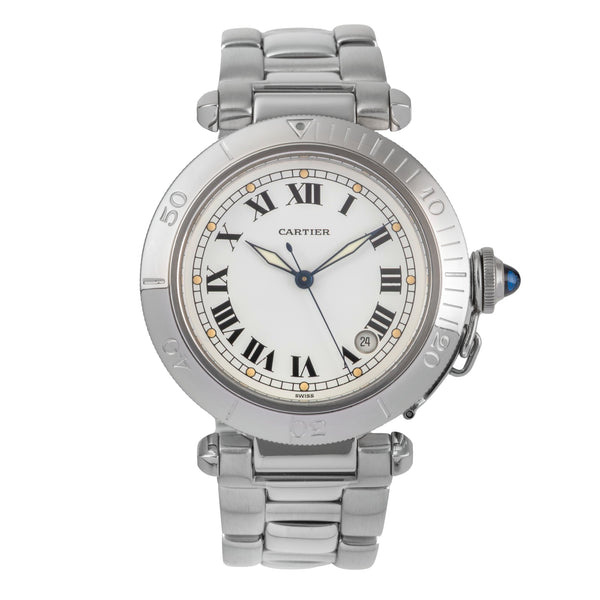 Cartier Pasha acier automatique montre pour hommes W31005H3  [2504480]