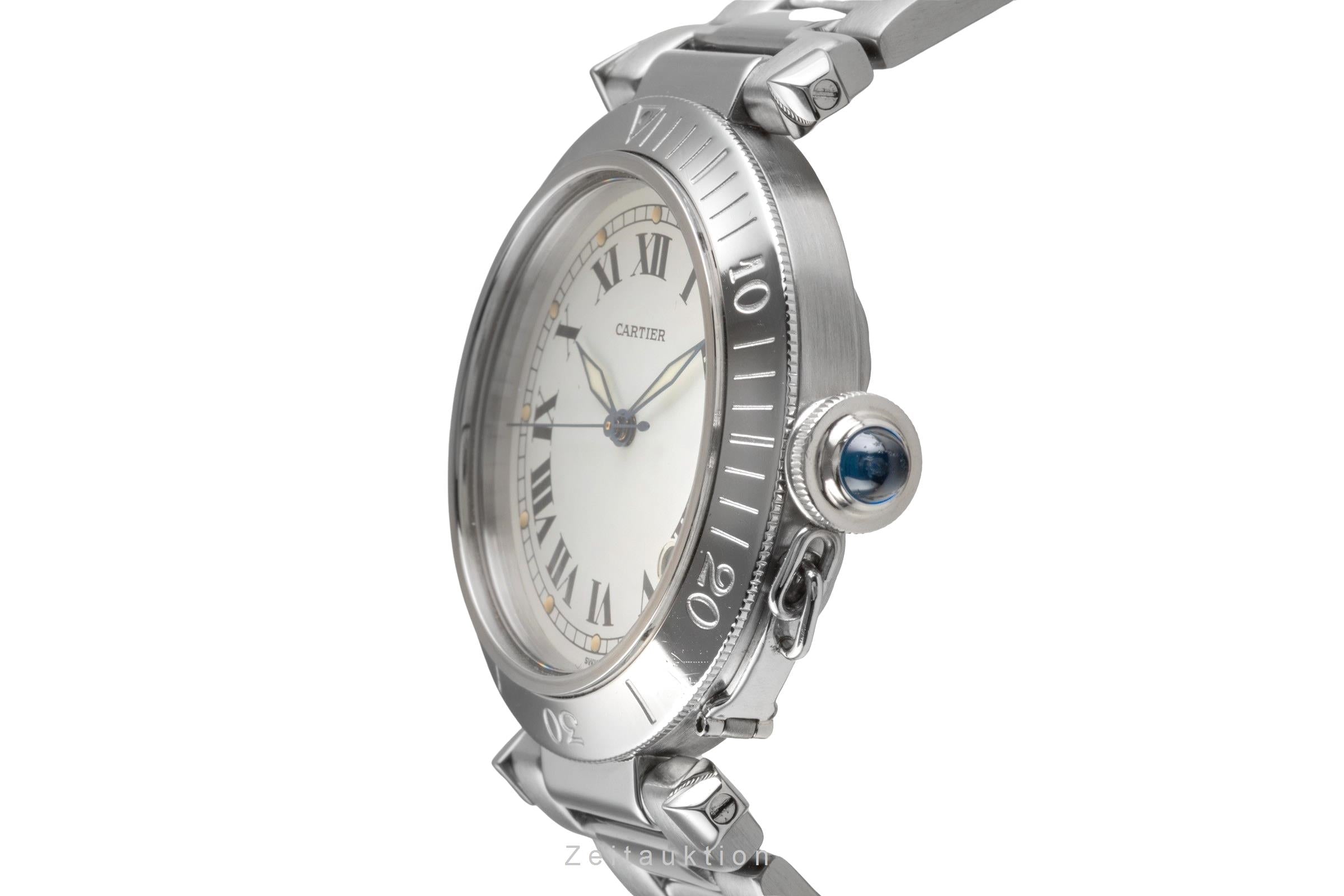 Cartier Pasha acier automatique montre pour hommes W31005H3  [2504480]