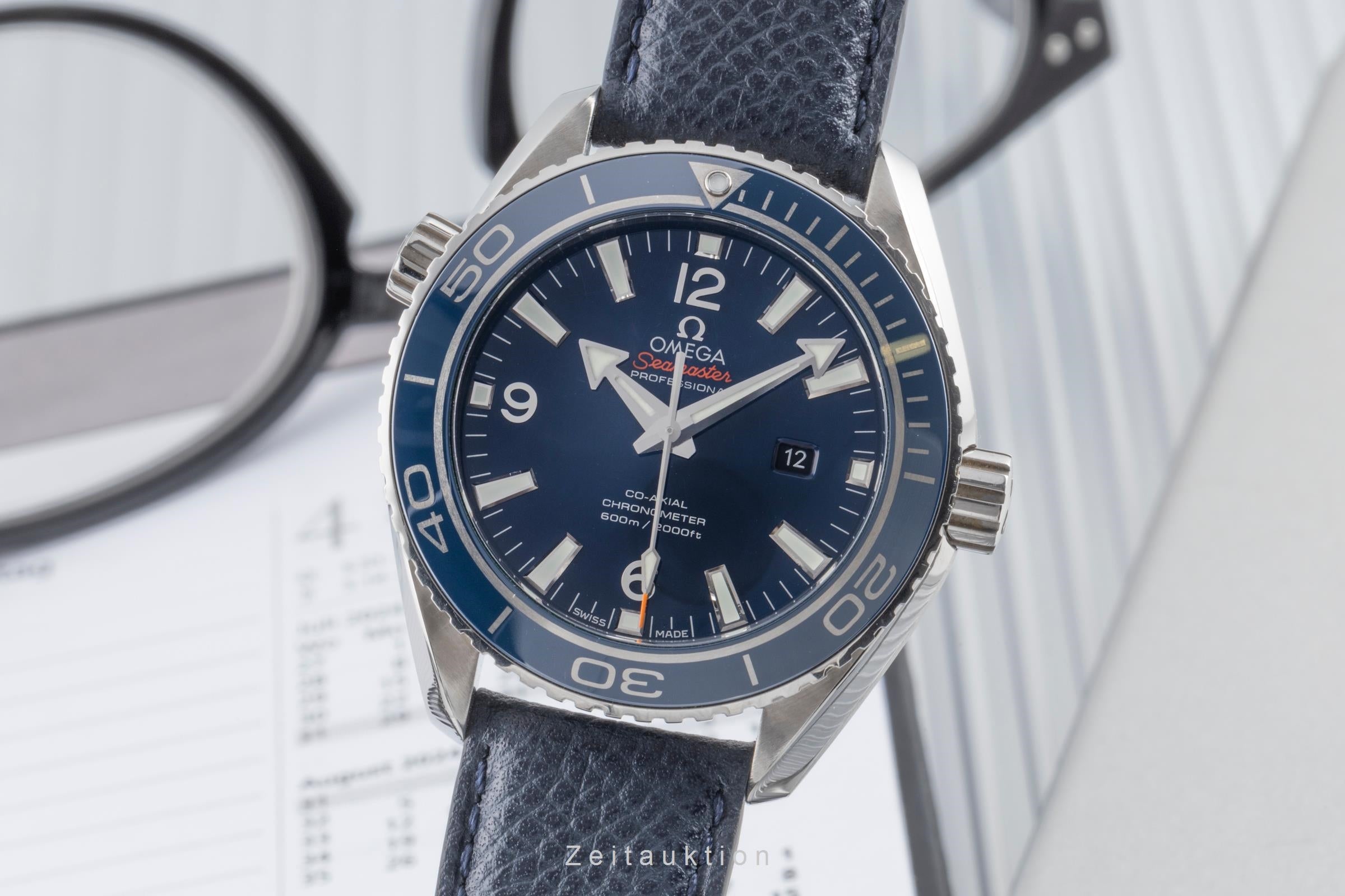 Omega Seamaster Planet Ocean Titan Automatik Ref. 232.92.38.20.03.001 B&P 2020 [2504481]