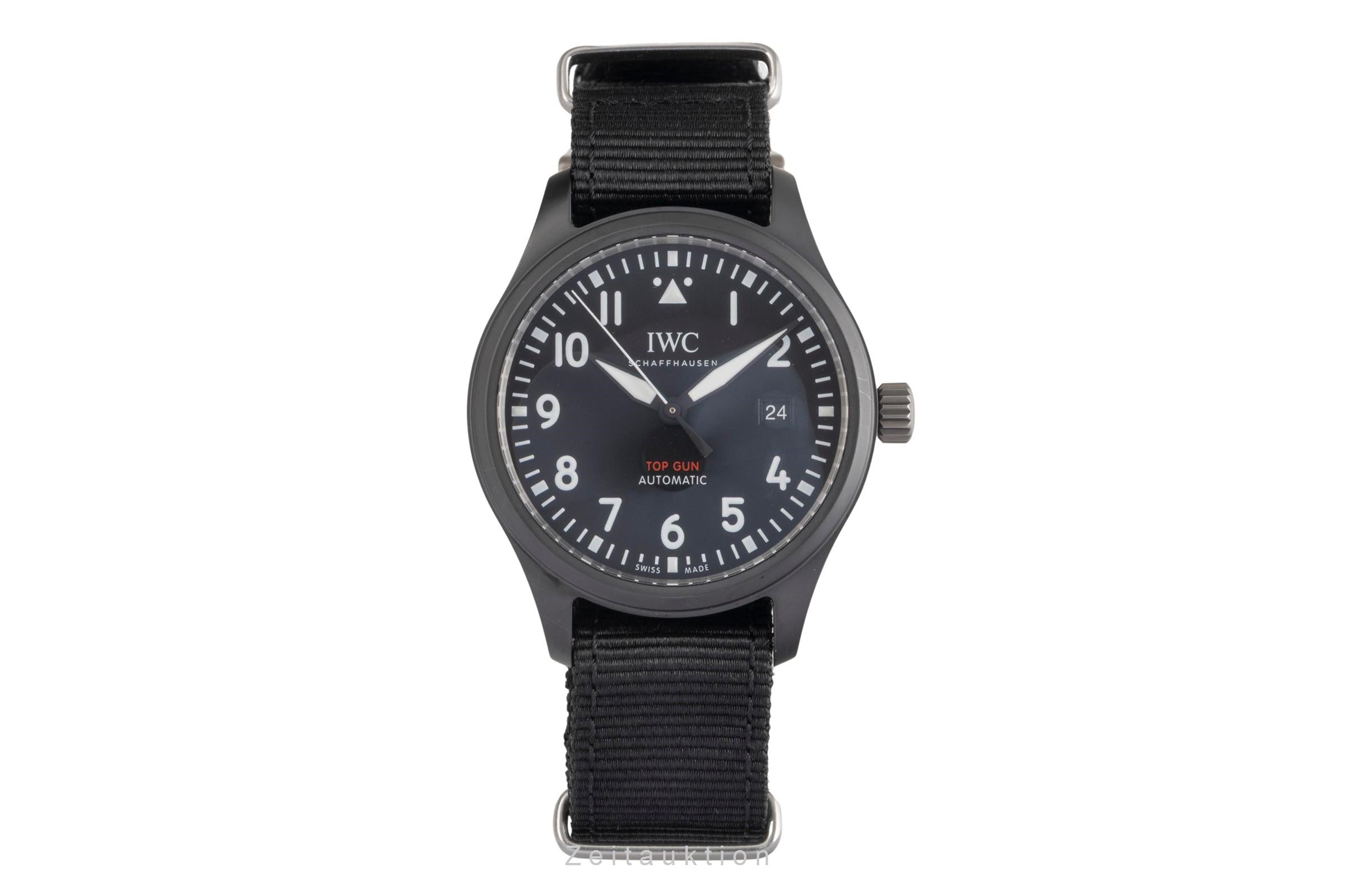 IWC Pilot ceramic / titanium automatic men's watch IW326901 LP: 7000EUR  [2504482]